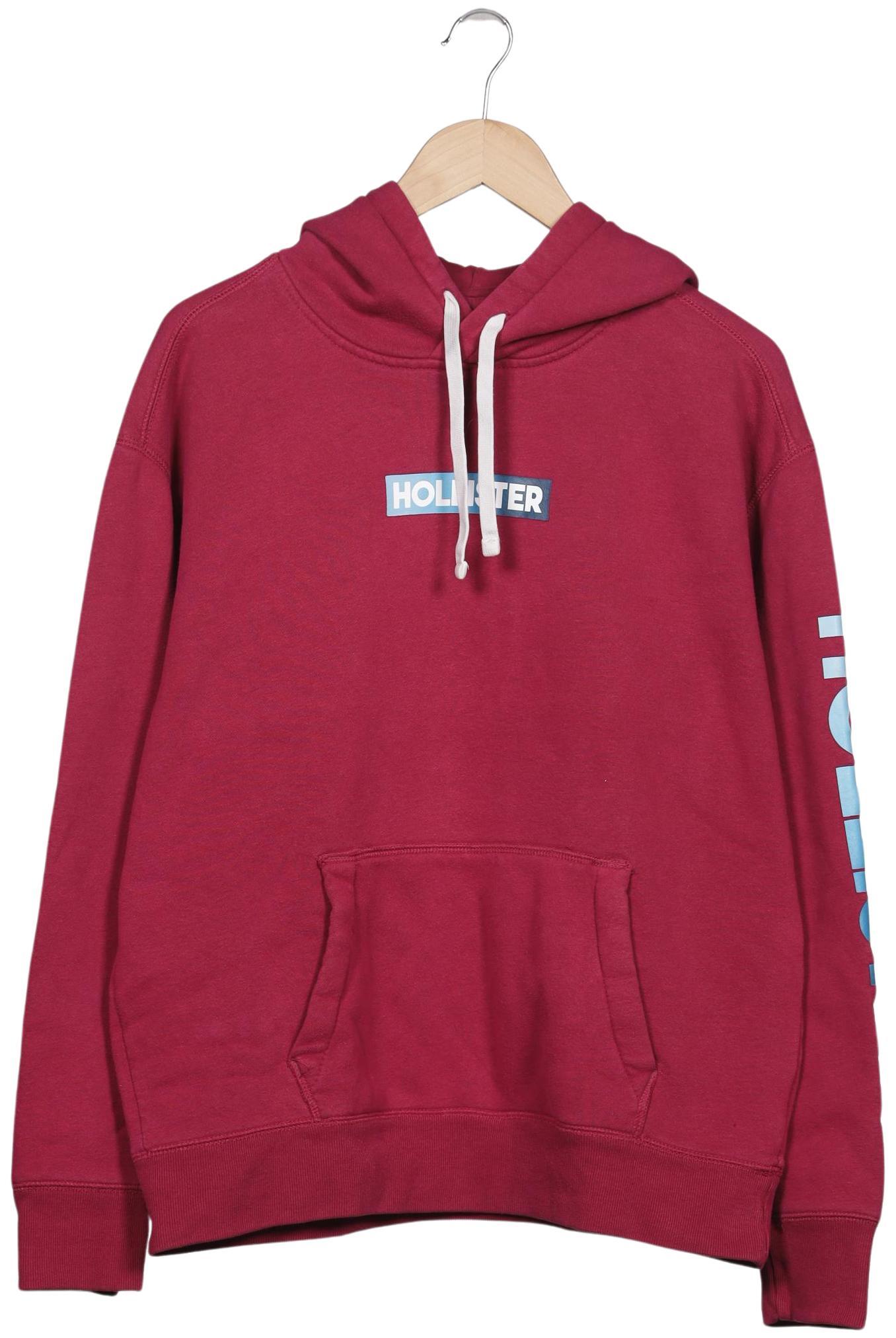 Thumbnail - Hollister Herren Kapuzenpullover, rot, Gr. 52