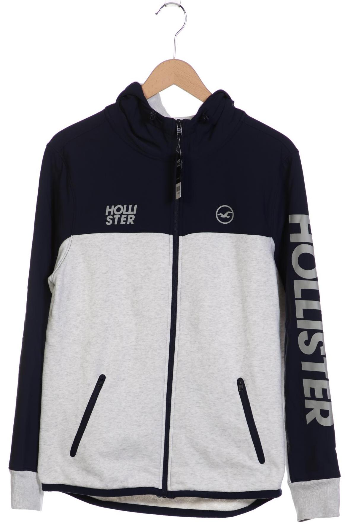 

Hollister Herren Kapuzenpullover, grau, Gr. 48
