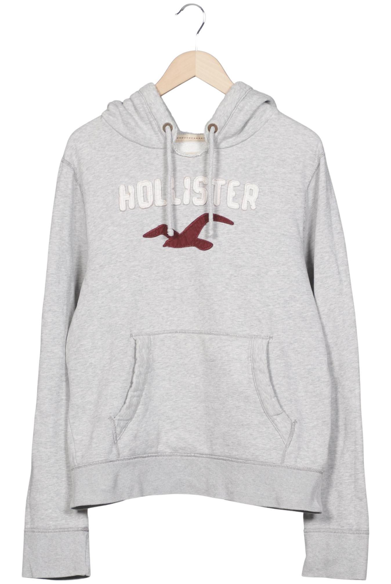 

Hollister Herren Kapuzenpullover, grau, Gr. 54