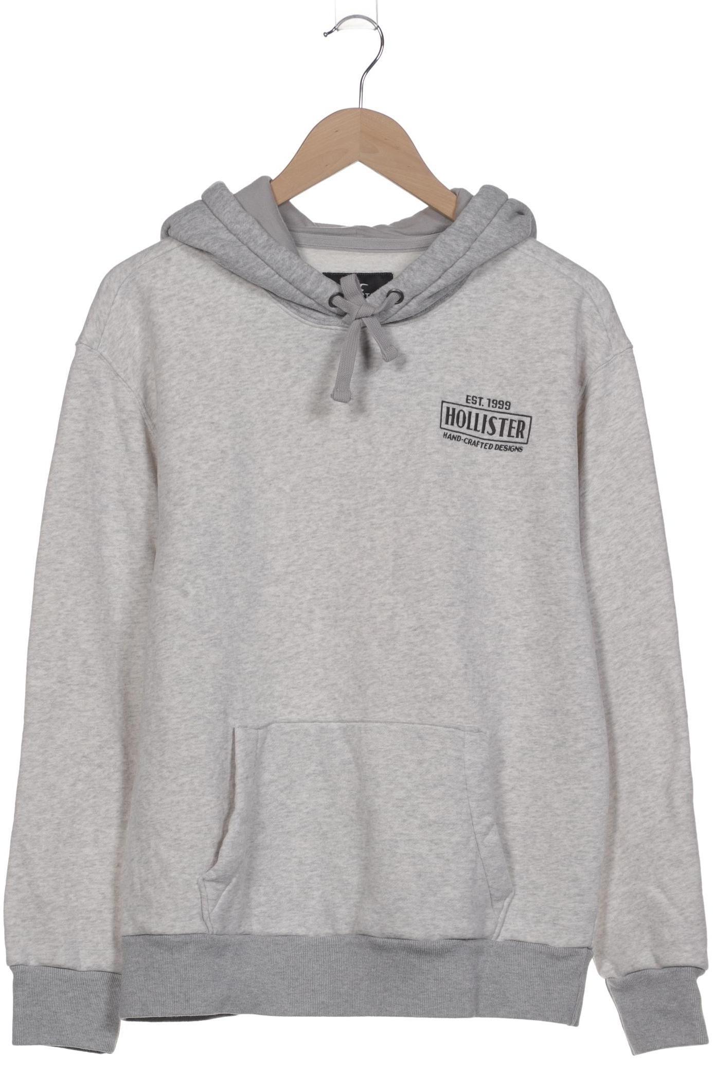 

Hollister Herren Kapuzenpullover, grau, Gr. 48