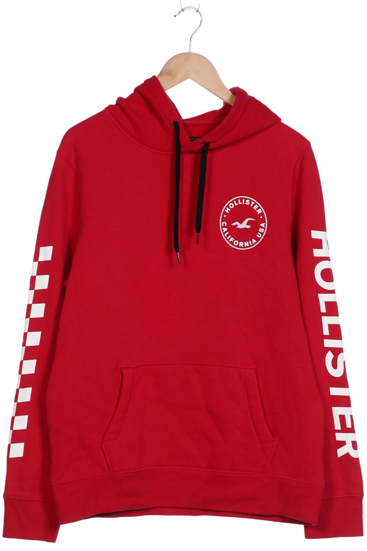 

Hollister Herren Kapuzenpullover, rot
