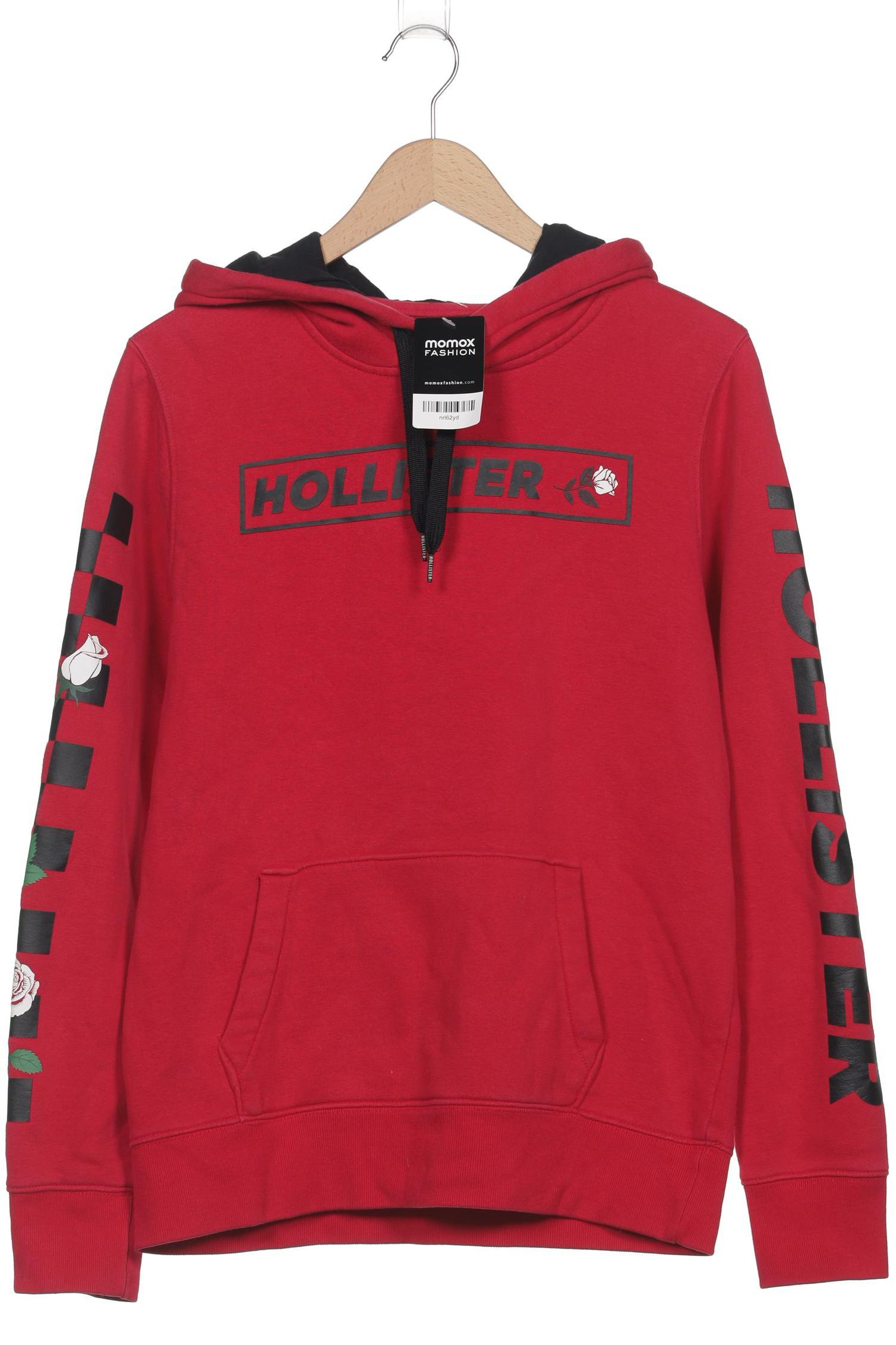 

Hollister Herren Kapuzenpullover, rot, Gr. 48
