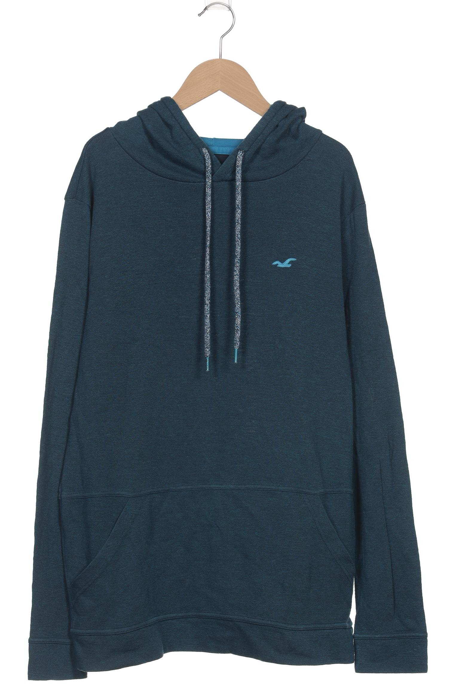 

Hollister Herren Kapuzenpullover, blau, Gr. 48
