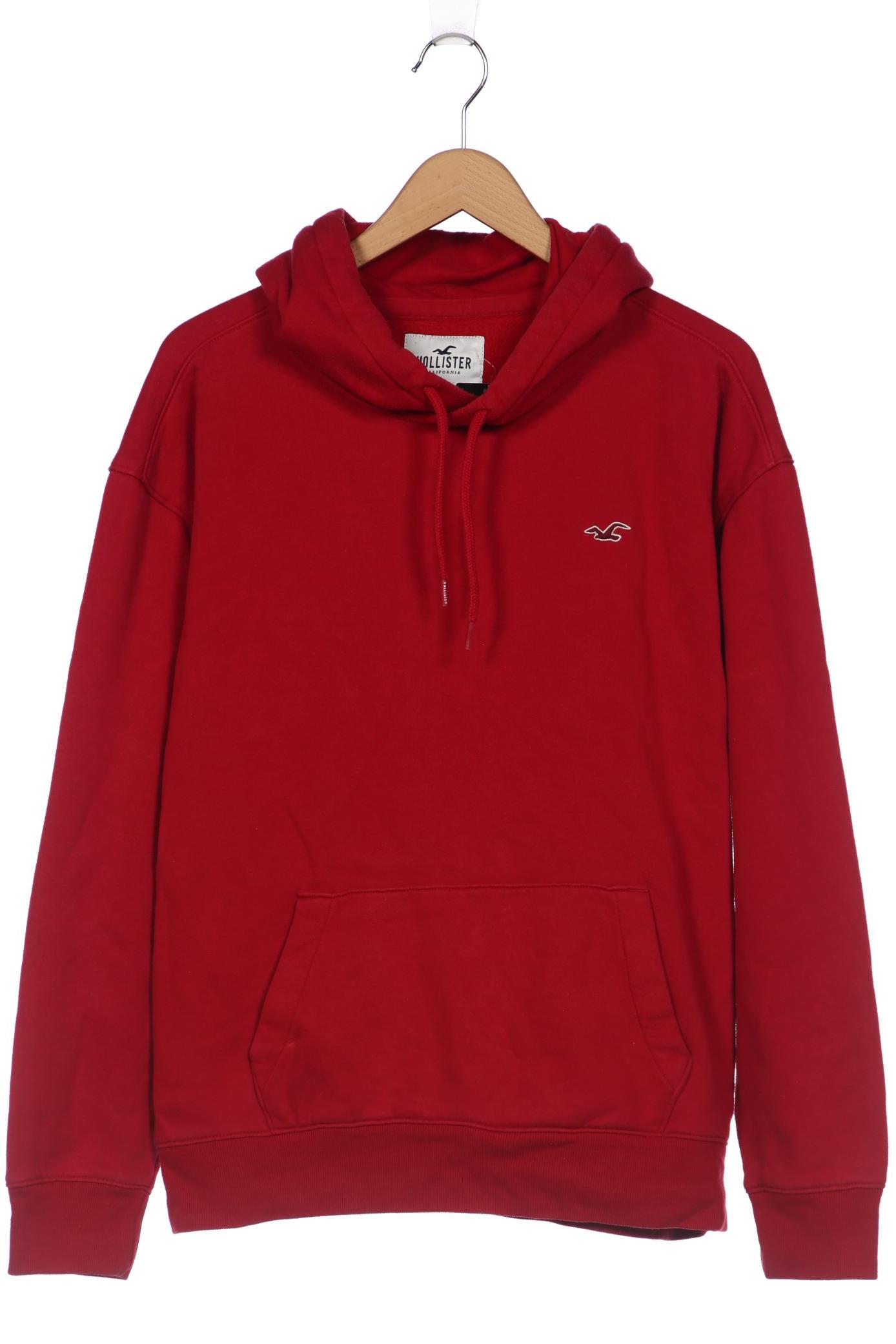 

Hollister Herren Kapuzenpullover, rot, Gr. 54