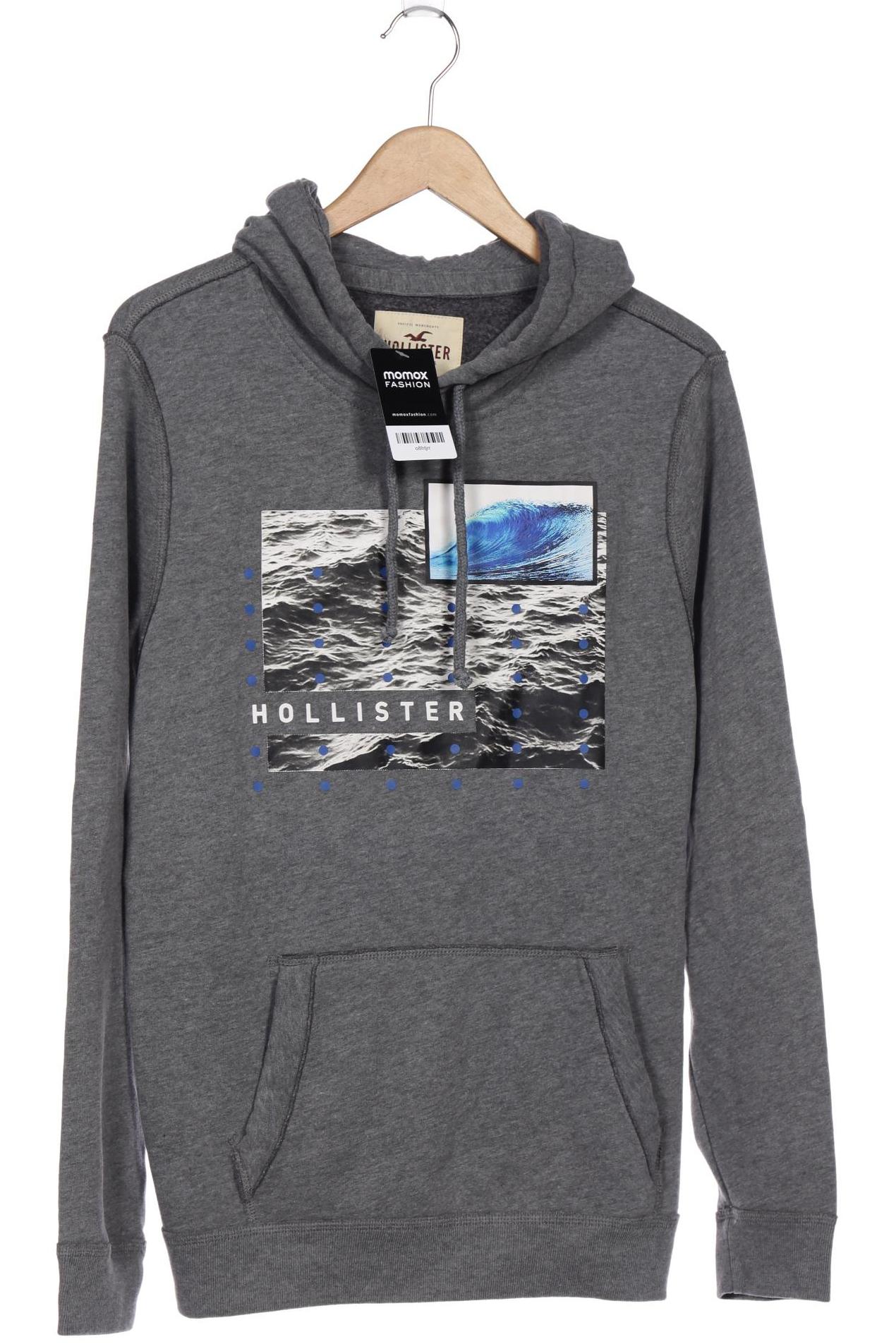 

Hollister Herren Kapuzenpullover, grau