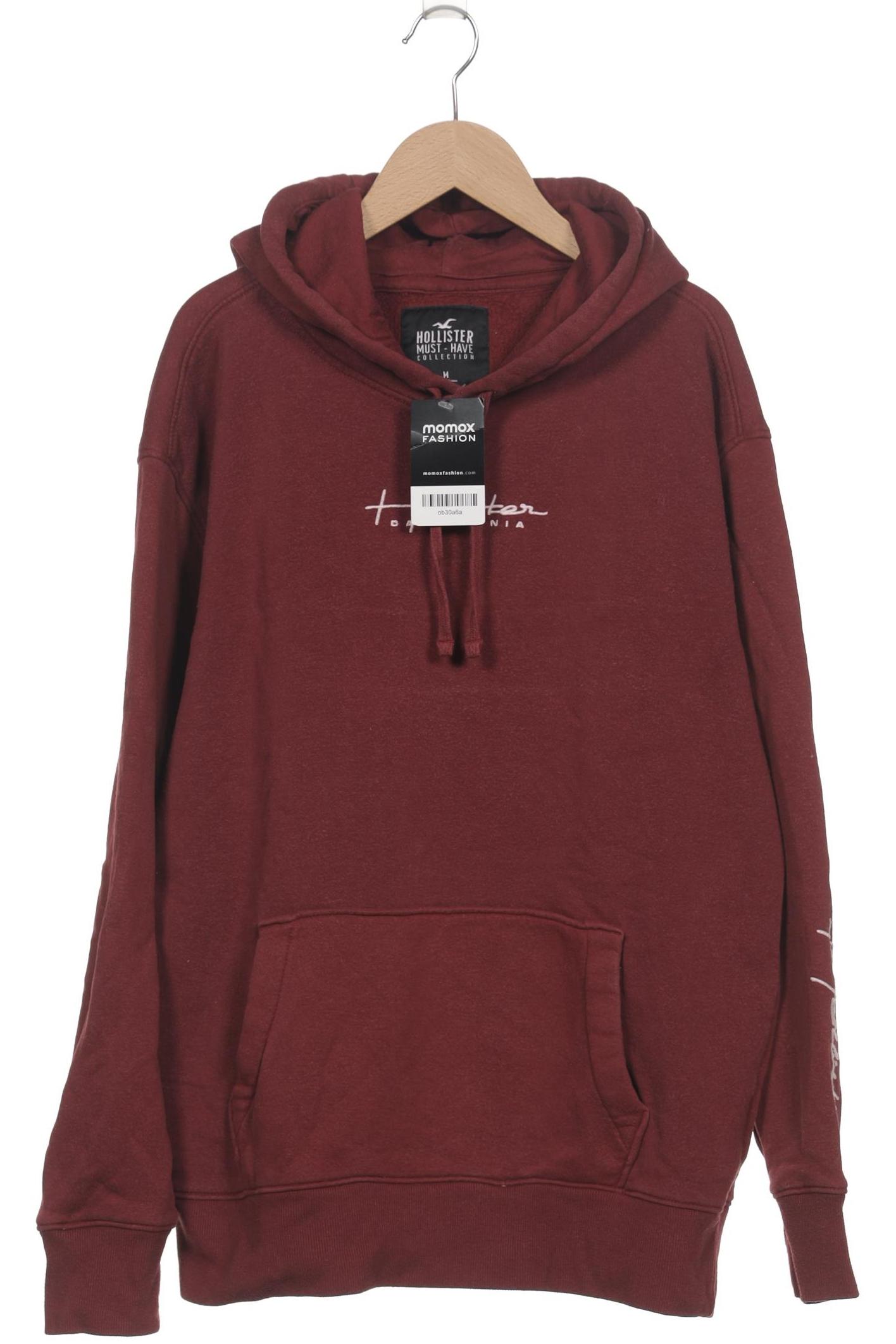 

Hollister Herren Kapuzenpullover, bordeaux, Gr. 48