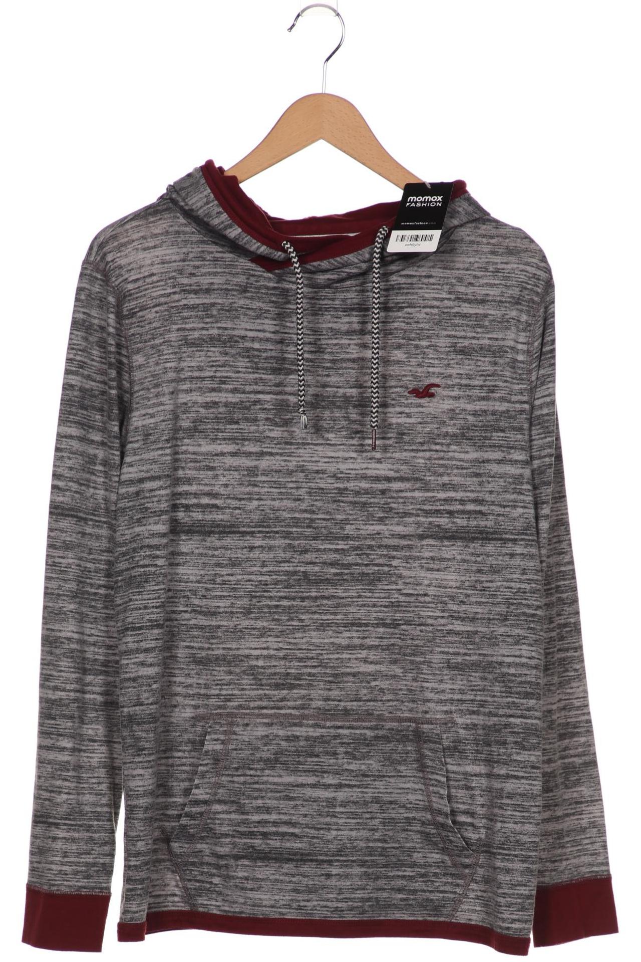 

Hollister Herren Kapuzenpullover, grau, Gr. 48