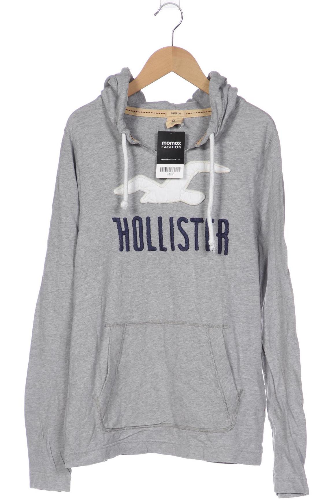 

Hollister Herren Kapuzenpullover, grau, Gr. 48