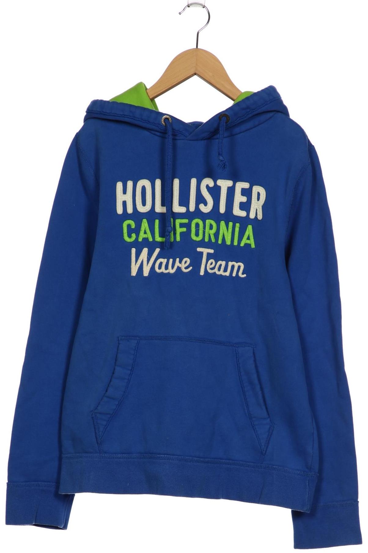 

Hollister Herren Kapuzenpullover, blau, Gr. 52