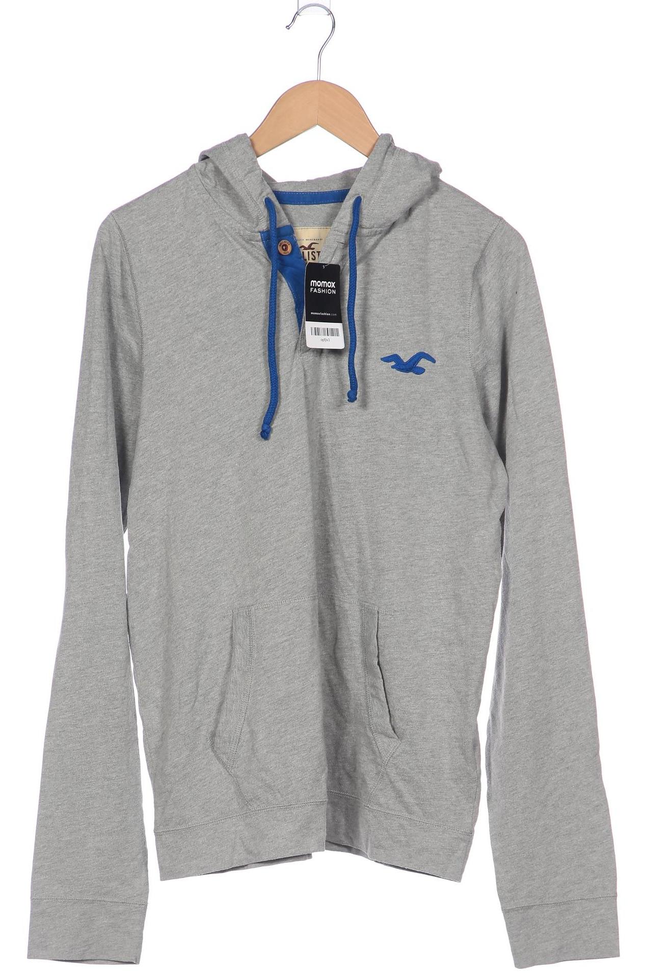 

Hollister Herren Kapuzenpullover, grau, Gr. 54