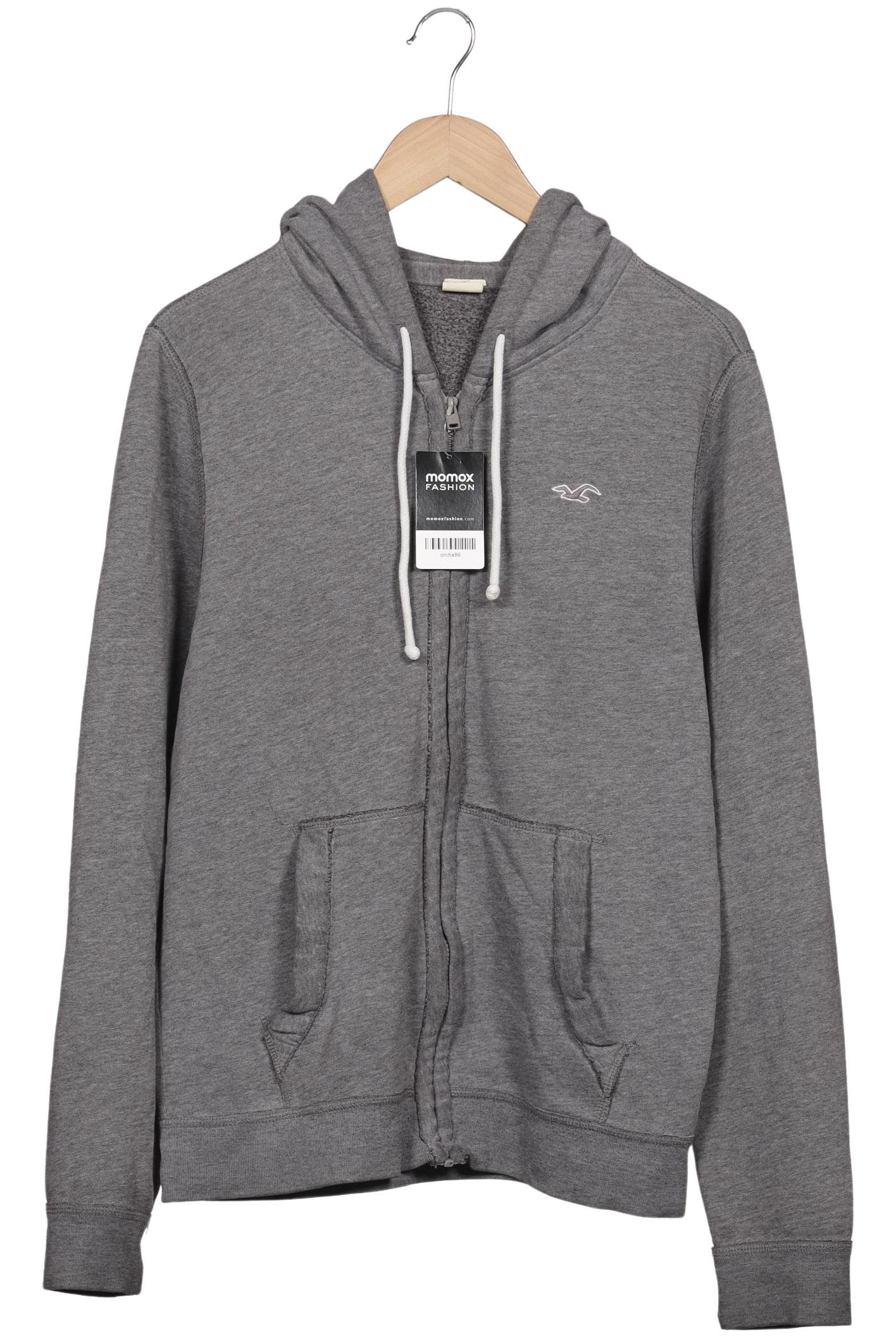 

Hollister Herren Kapuzenpullover, grau, Gr. 48