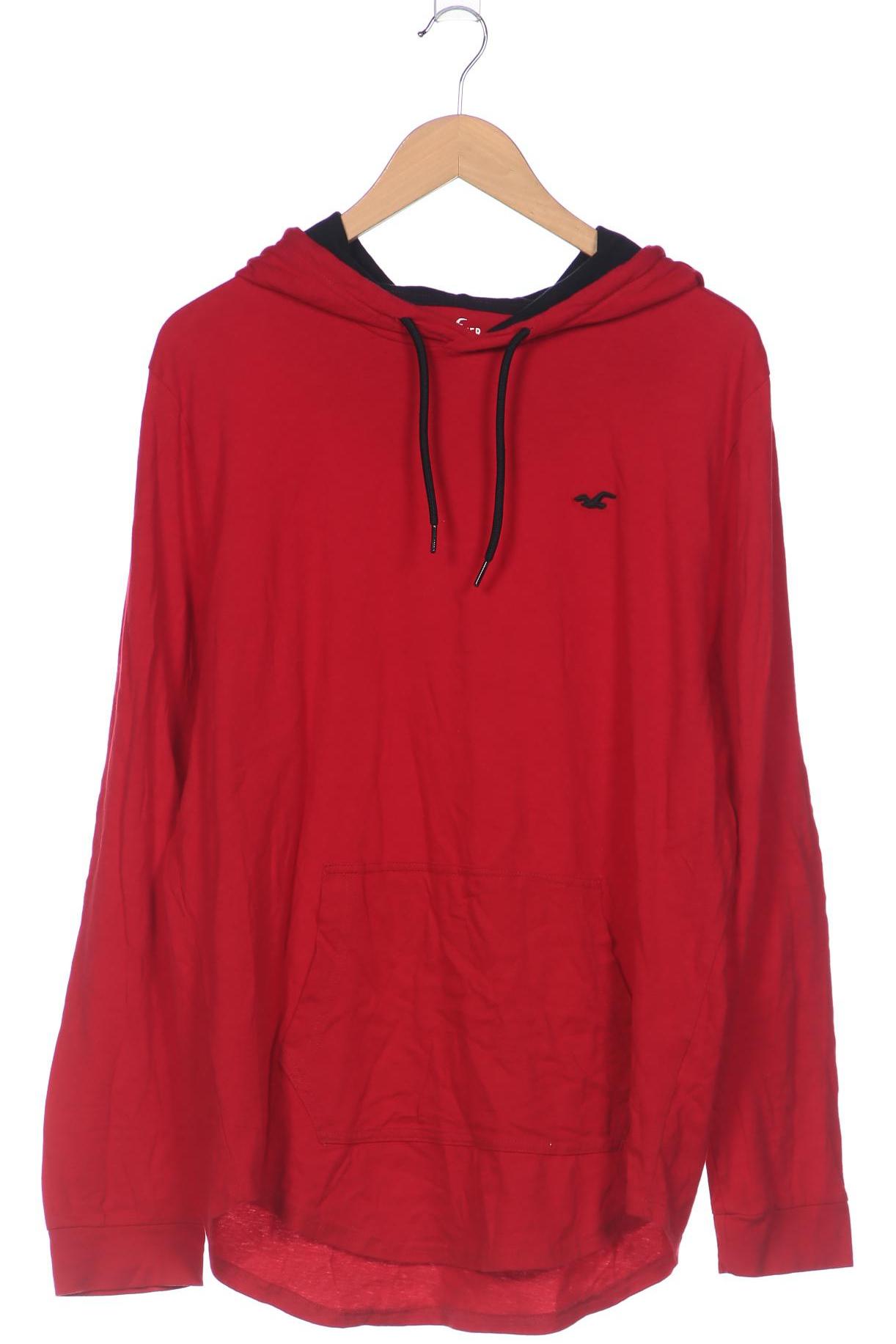 

Hollister Herren Kapuzenpullover, rot, Gr. 54