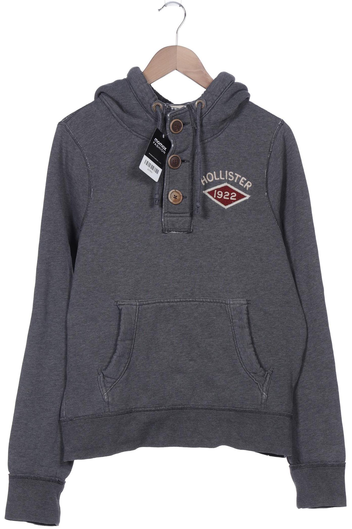 

Hollister Herren Kapuzenpullover, grau, Gr. 48