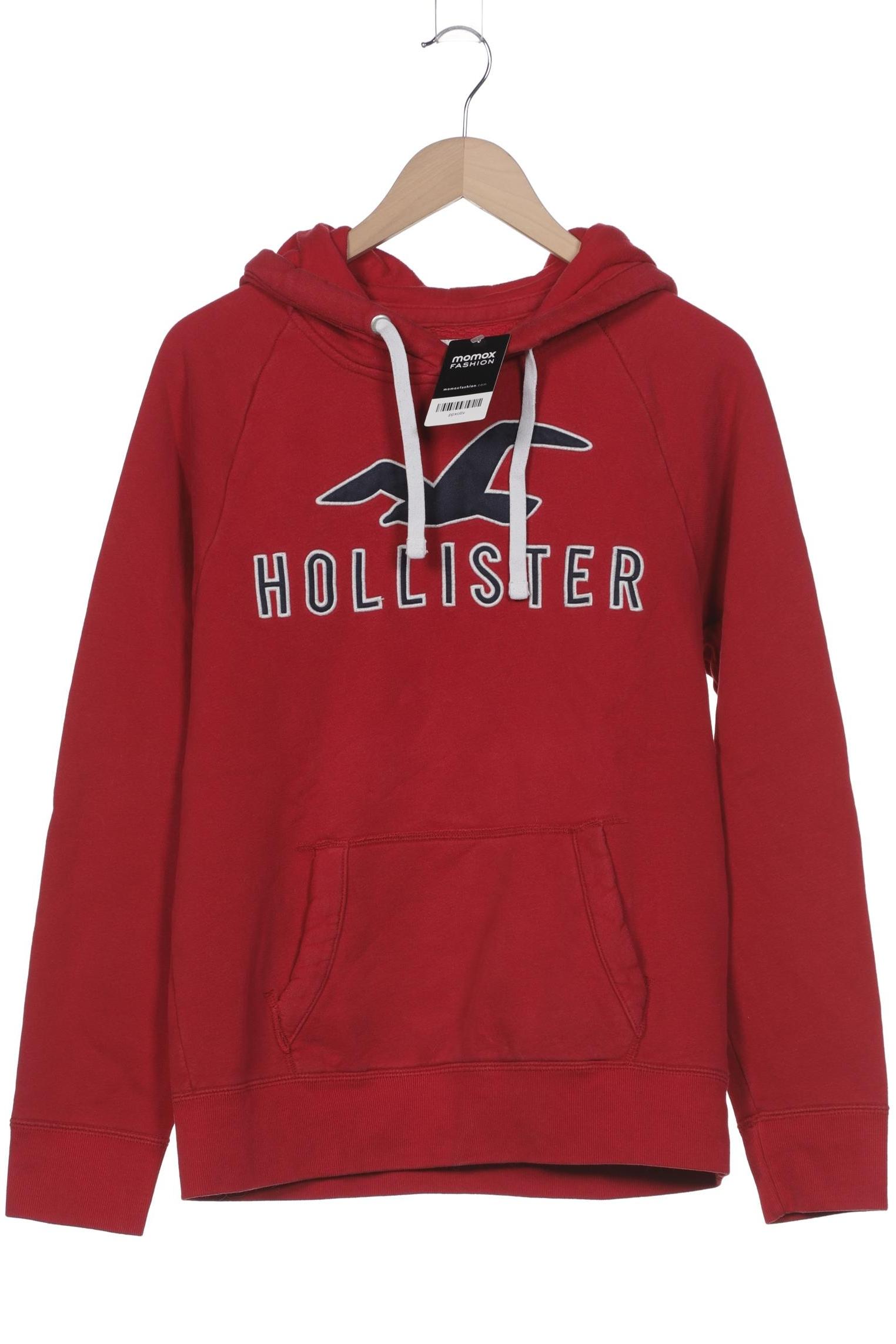 

Hollister Herren Kapuzenpullover, rot, Gr. 48