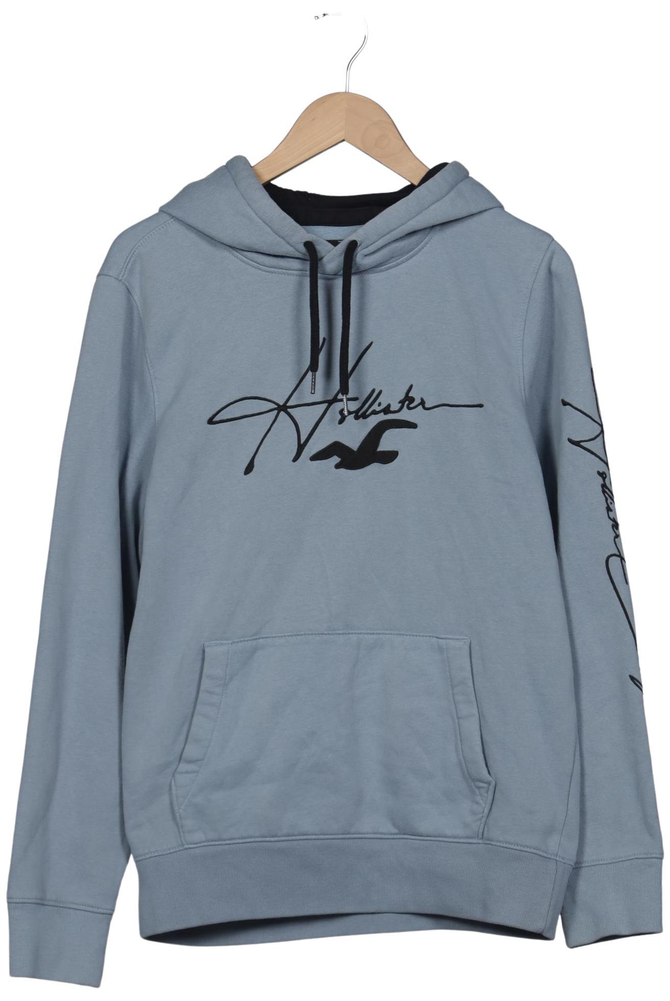 

Hollister Herren Kapuzenpullover, hellblau, Gr. 48