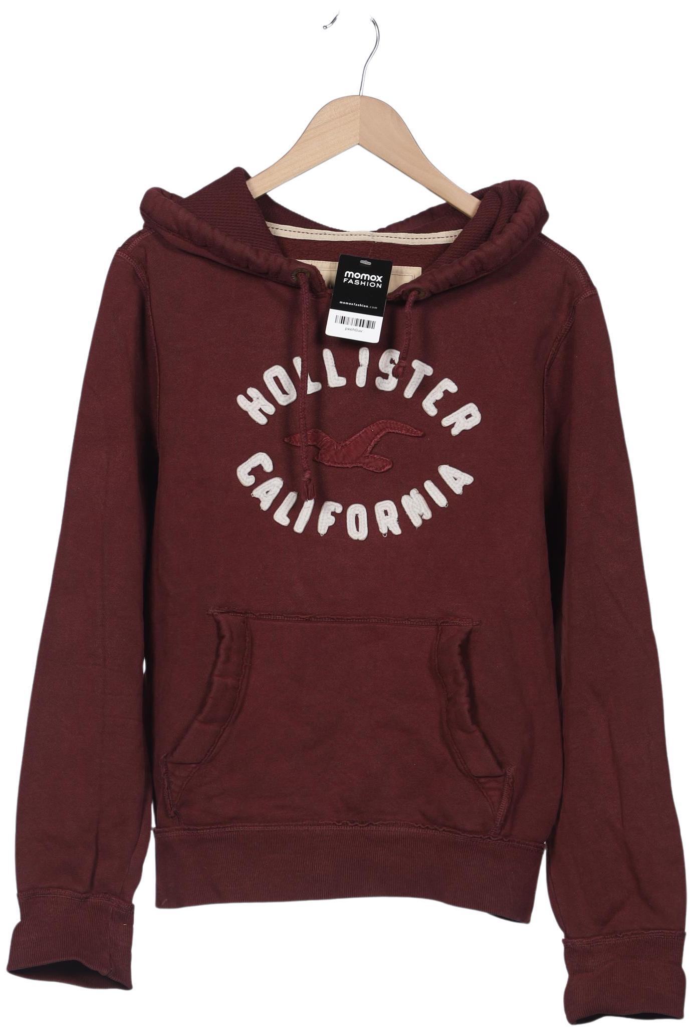 

Hollister Herren Kapuzenpullover, bordeaux, Gr. 48
