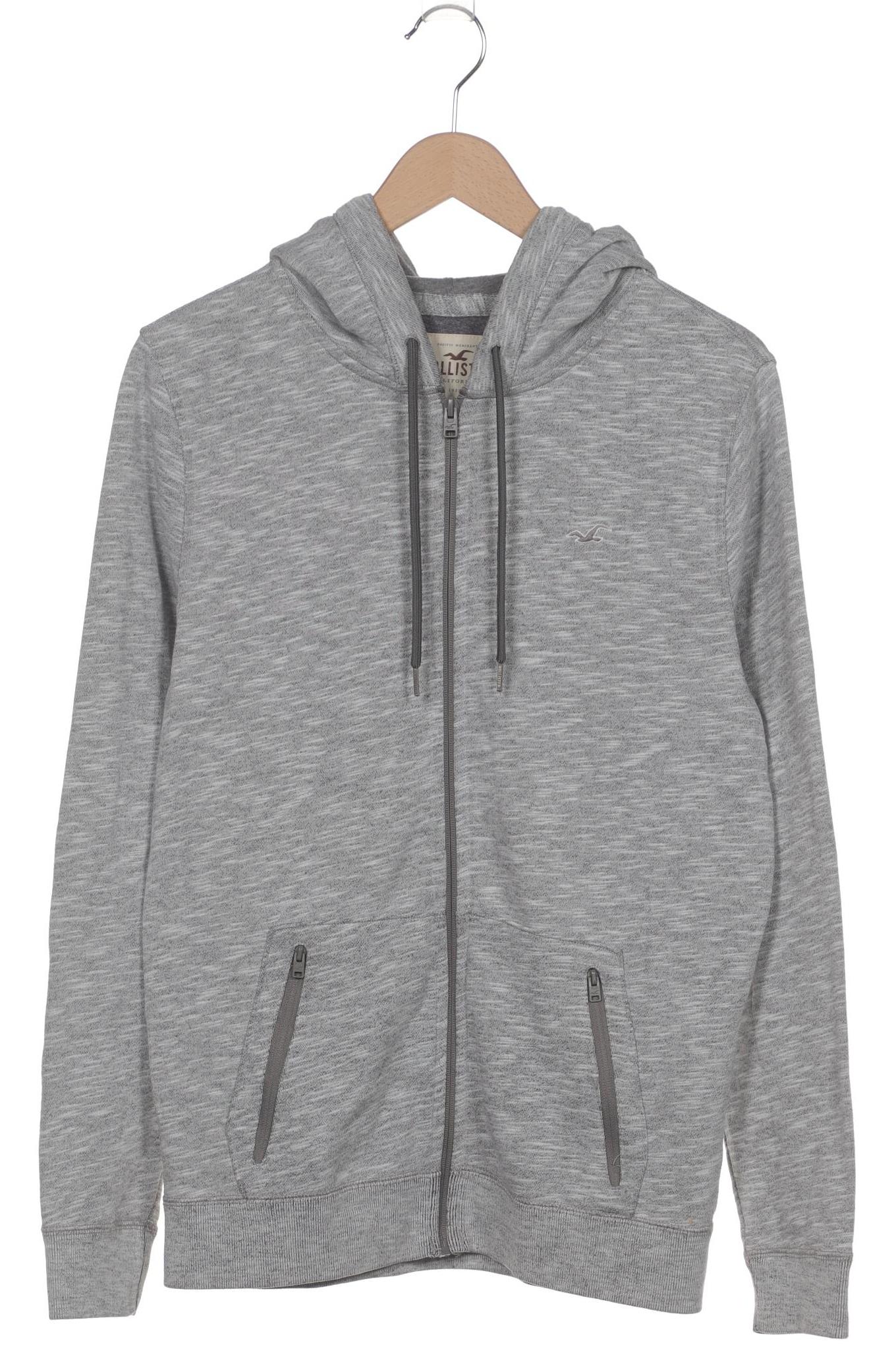 

Hollister Herren Kapuzenpullover, grau, Gr. 48
