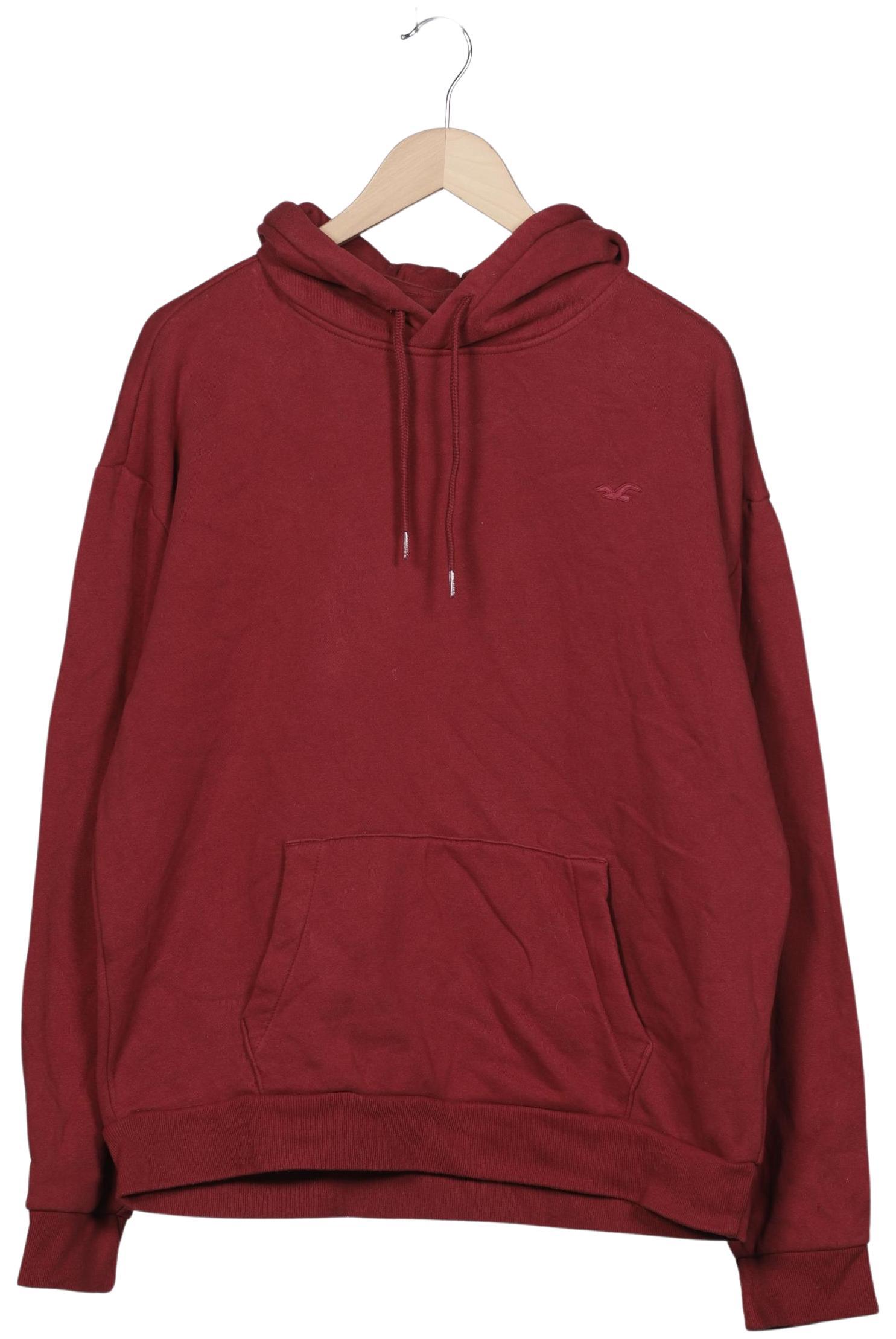

Hollister Herren Kapuzenpullover, bordeaux, Gr. 54