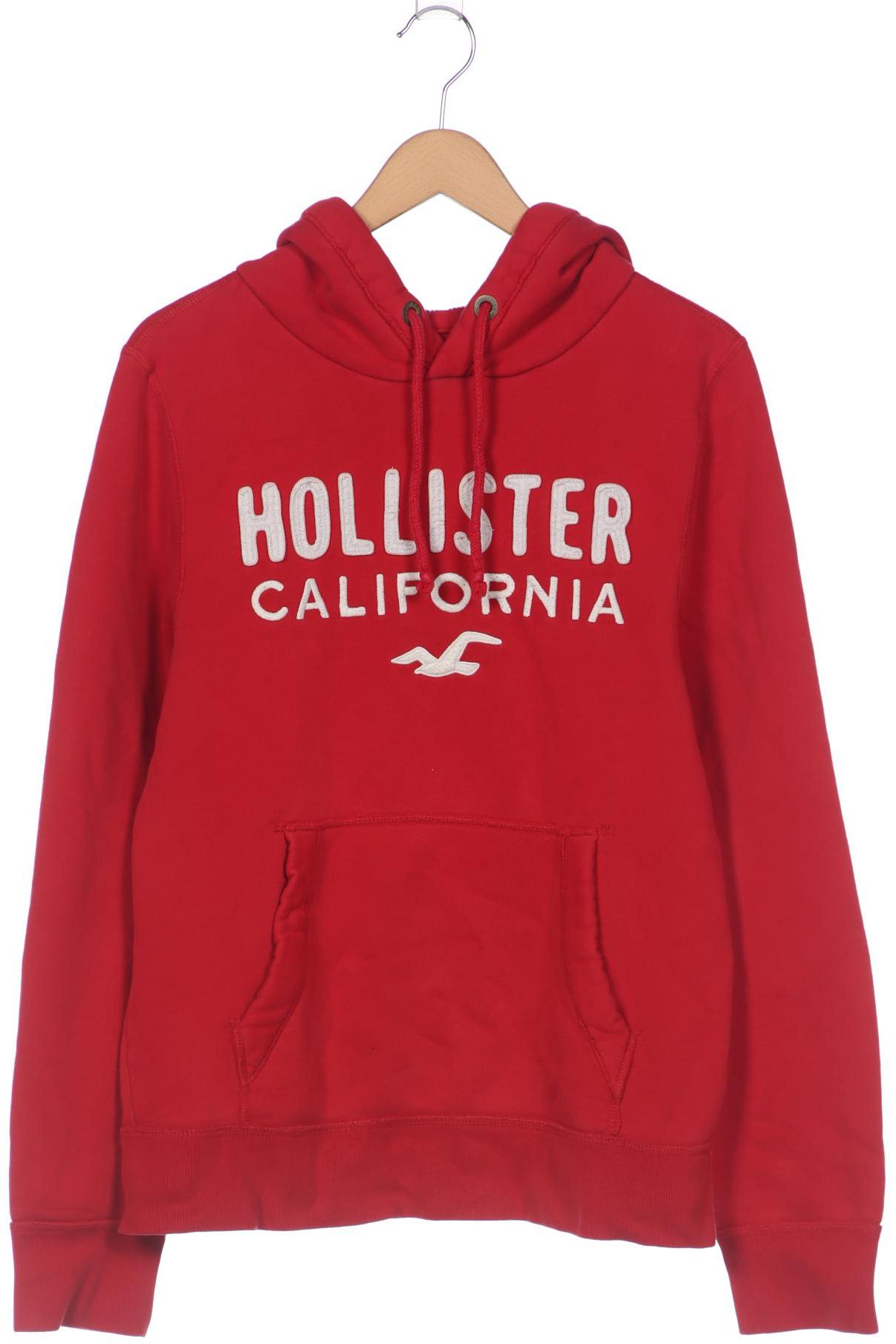 

Hollister Herren Kapuzenpullover, rot, Gr. 54