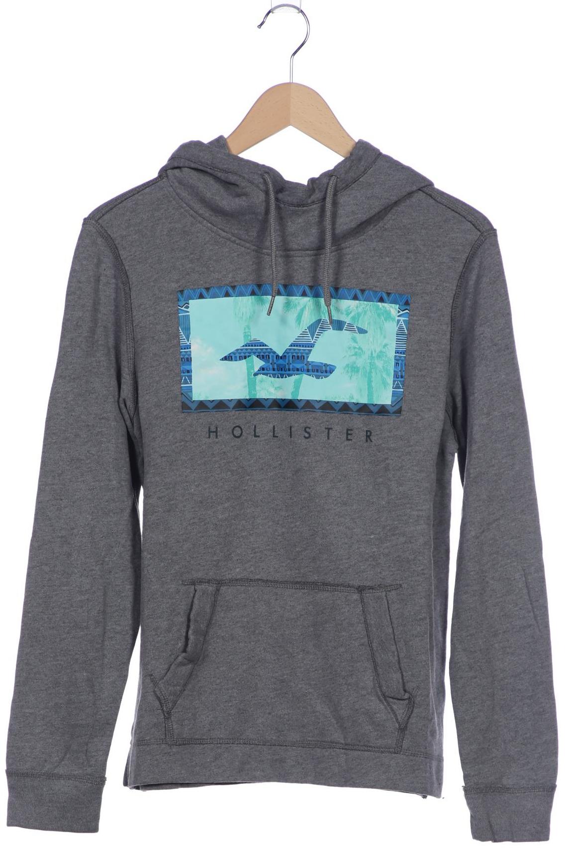 

Hollister Herren Kapuzenpullover, grau, Gr. 46
