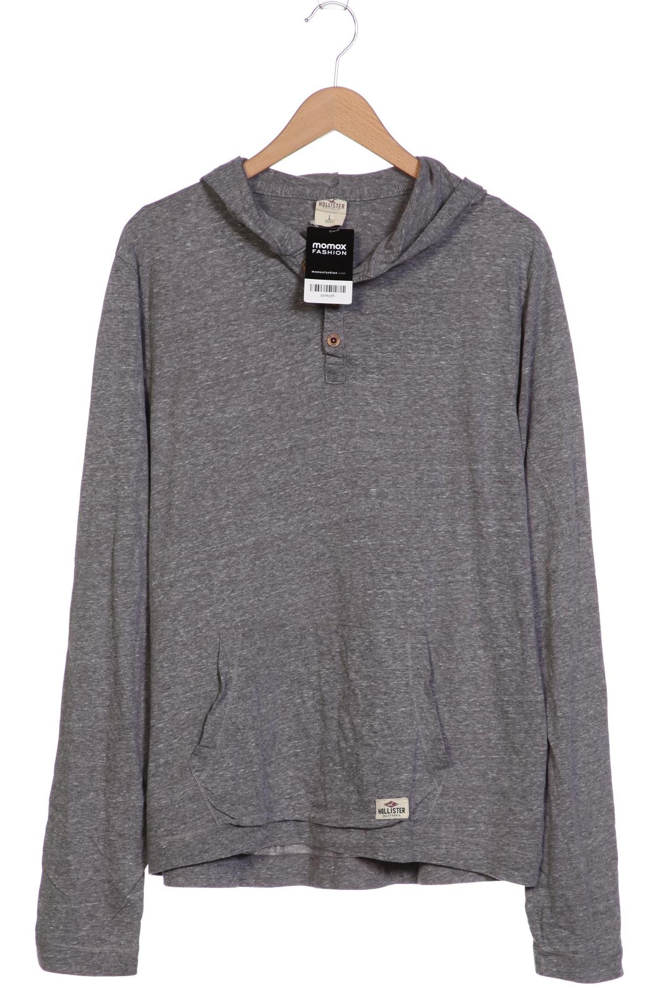 

Hollister Herren Kapuzenpullover, grau