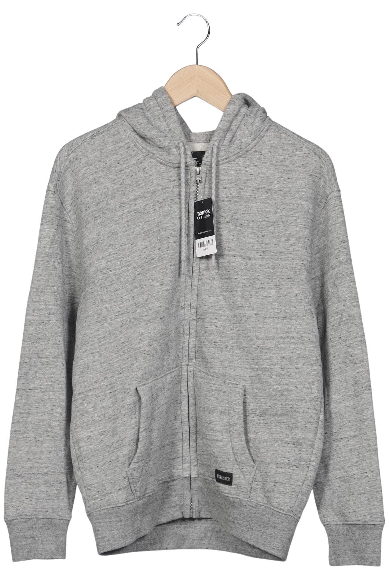 

Hollister Herren Kapuzenpullover, grau, Gr. 44