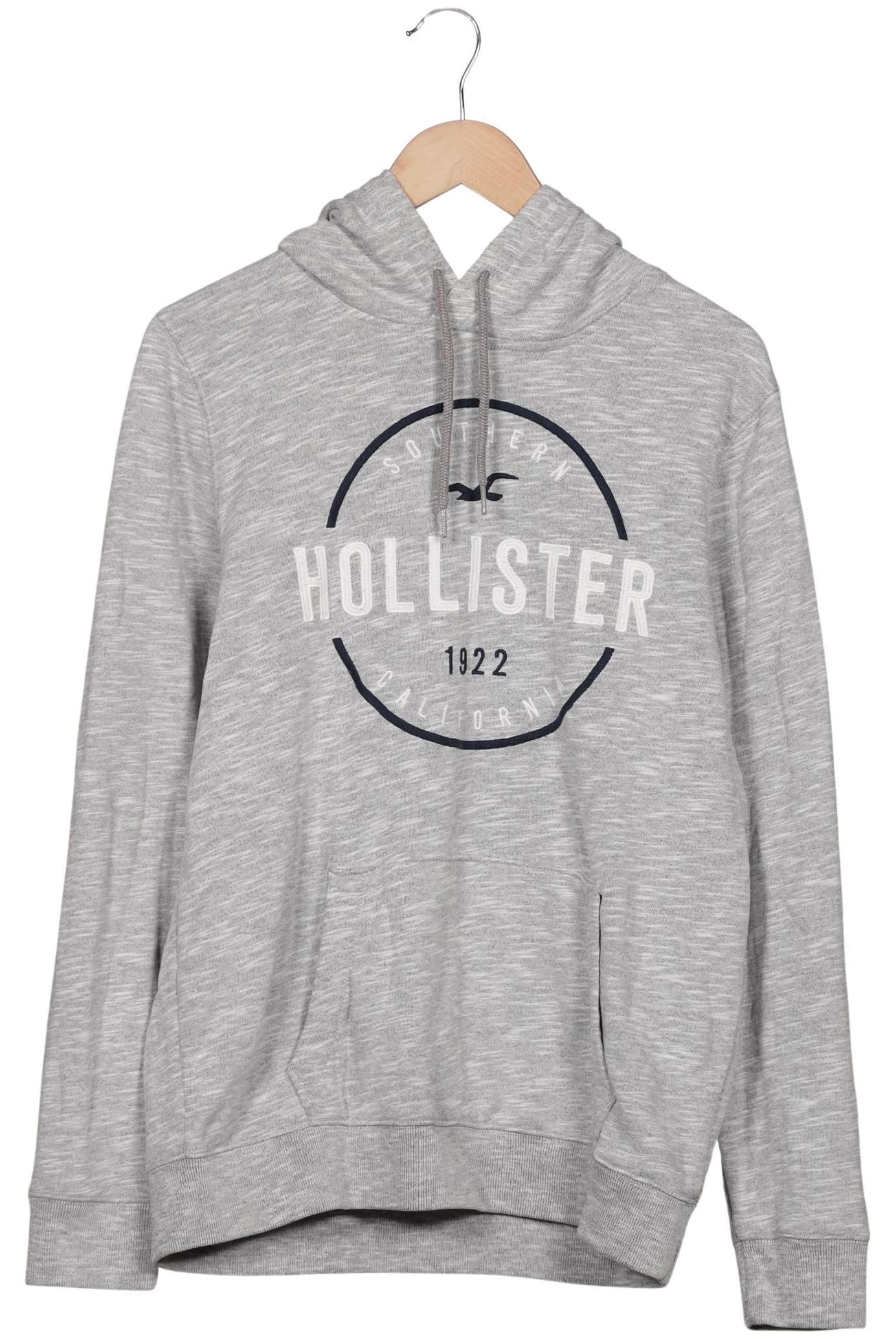

Hollister Herren Kapuzenpullover, grau, Gr. 52