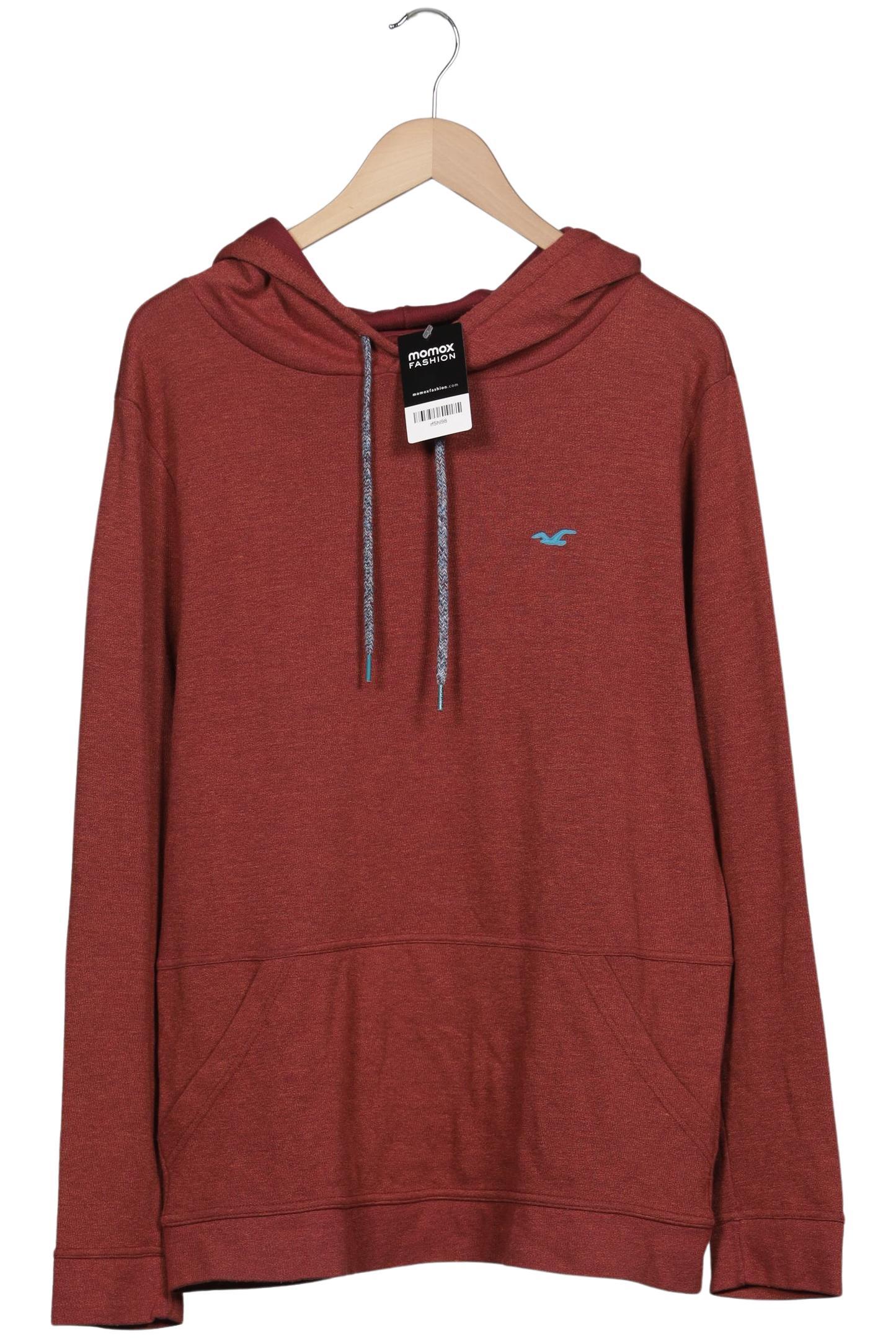 

Hollister Herren Kapuzenpullover, bordeaux, Gr. 48