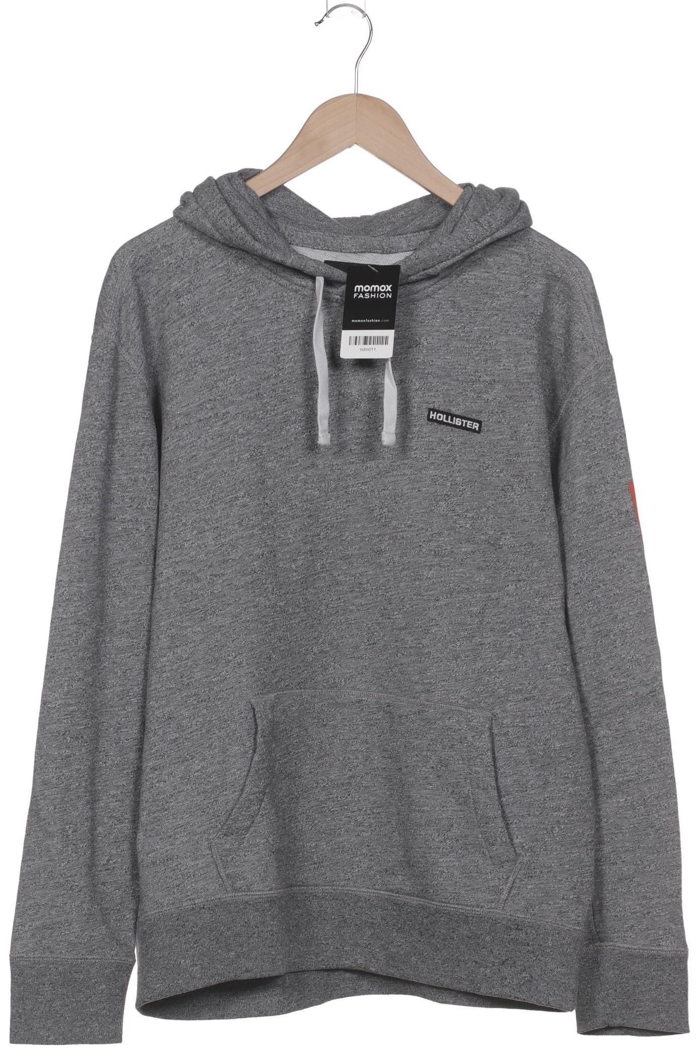 

Hollister Herren Kapuzenpullover, grau, Gr. 48