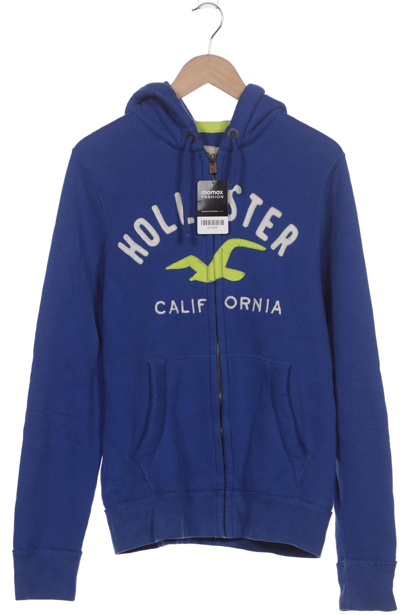 

Hollister Herren Kapuzenpullover, blau, Gr. 54