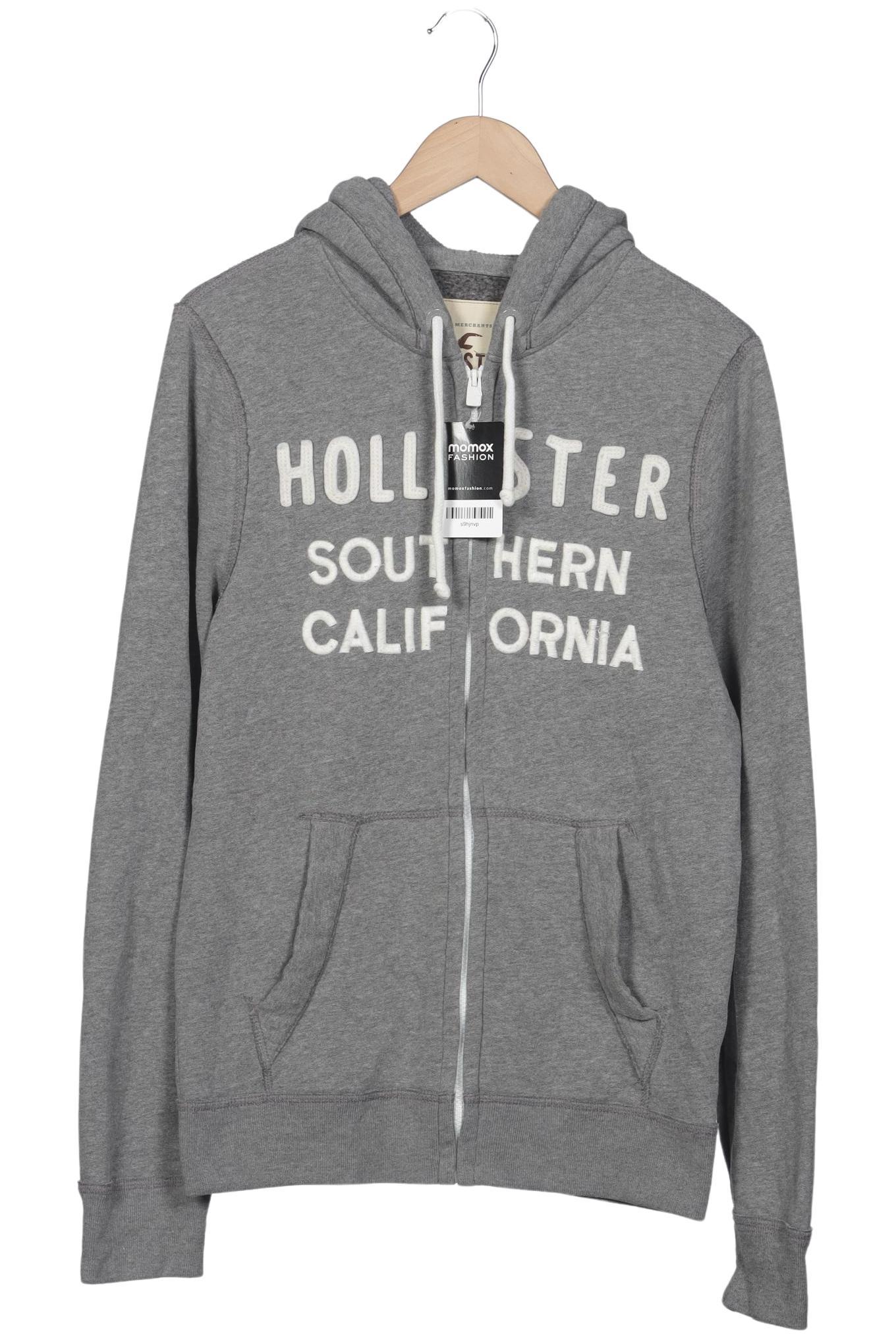 

Hollister Herren Kapuzenpullover, grau, Gr. 48