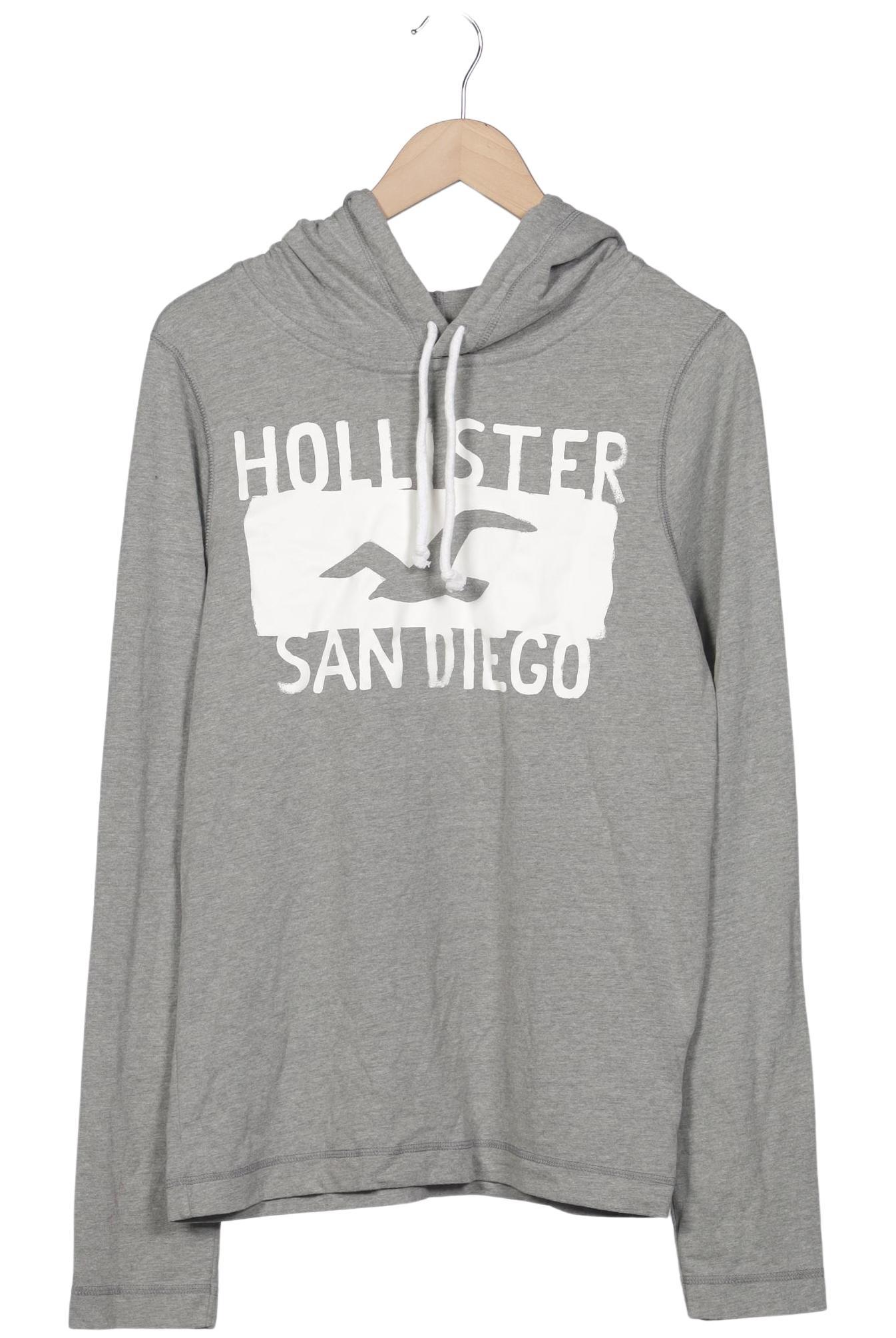 

Hollister Herren Kapuzenpullover, grau, Gr. 64