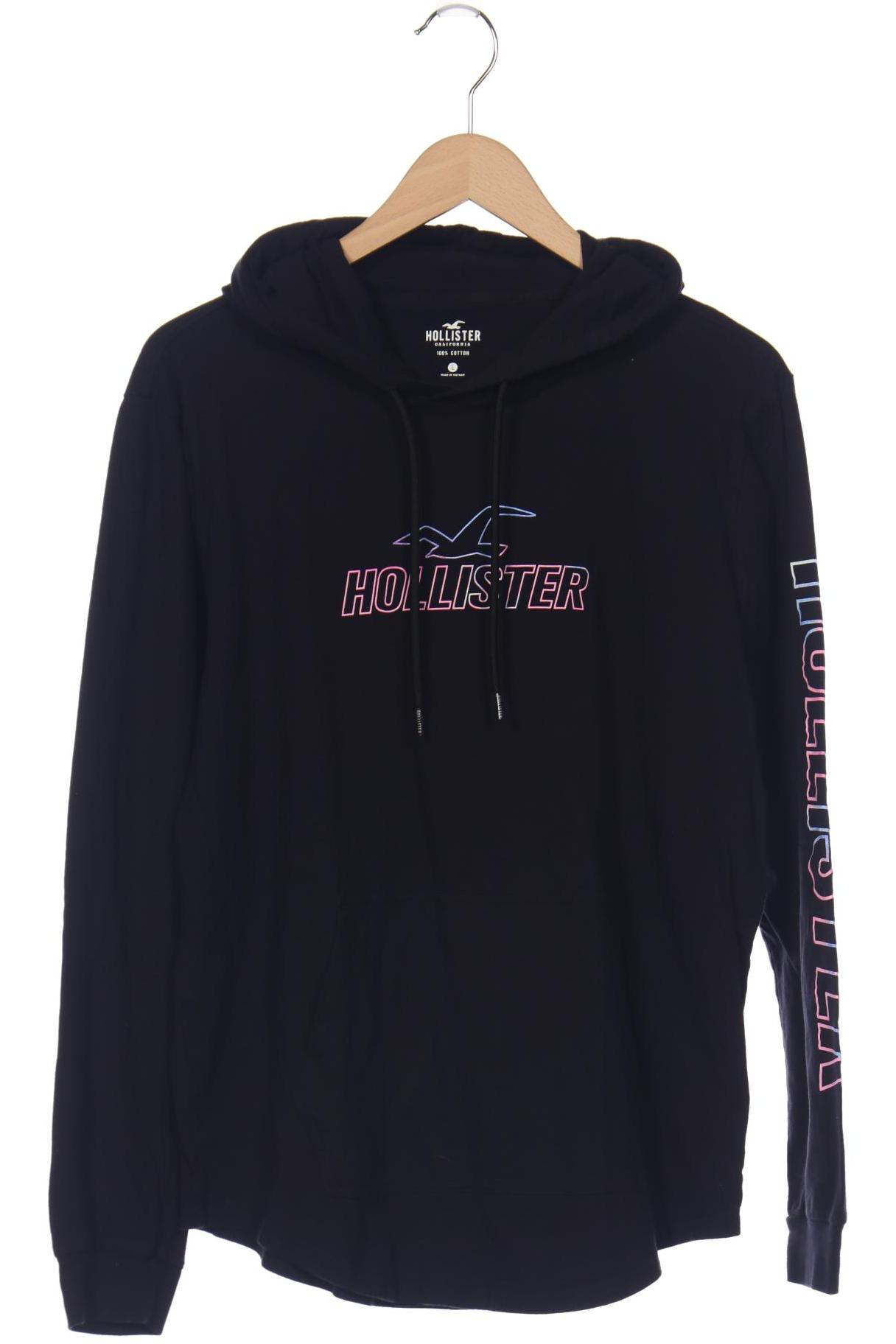 

Hollister Herren Kapuzenpullover, schwarz