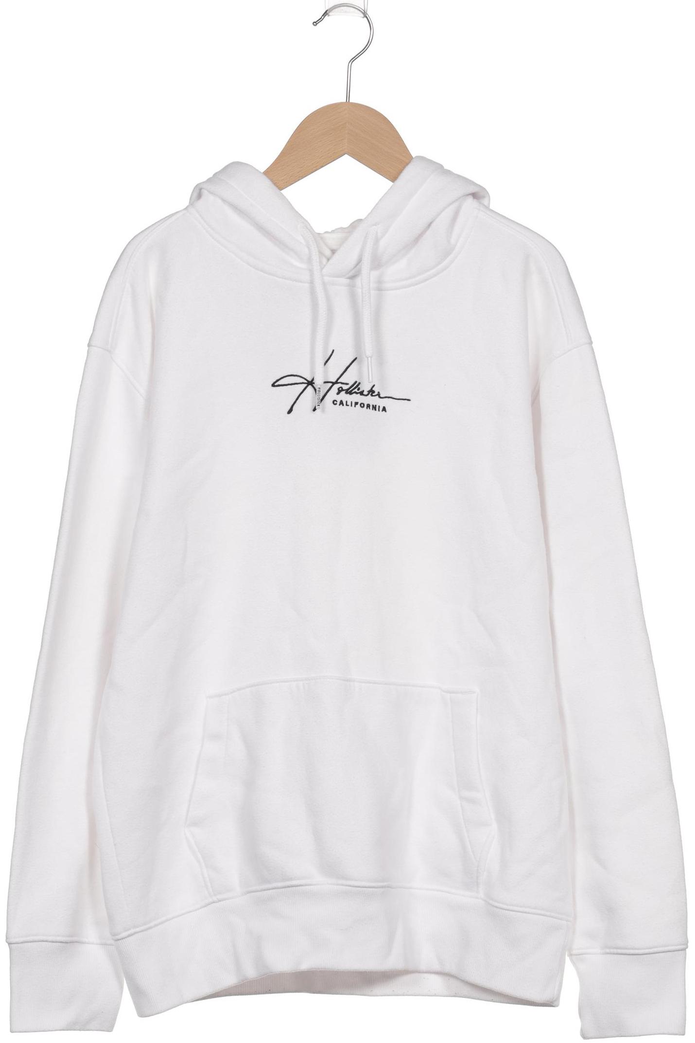 

Hollister Herren Kapuzenpullover, weiß, Gr. 46