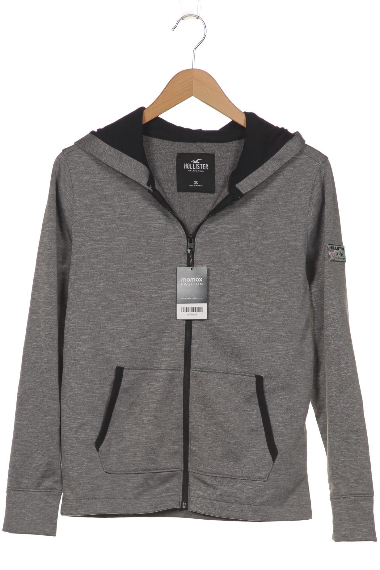 

Hollister Herren Kapuzenpullover, grau, Gr. 44