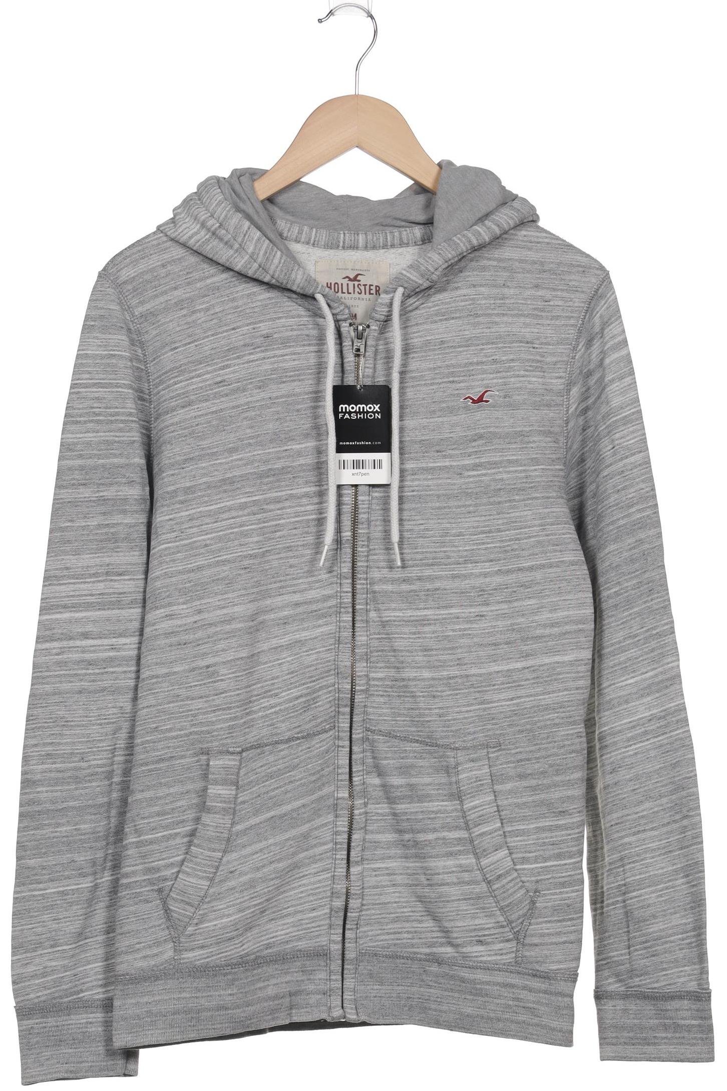 

Hollister Herren Kapuzenpullover, grau, Gr. 48