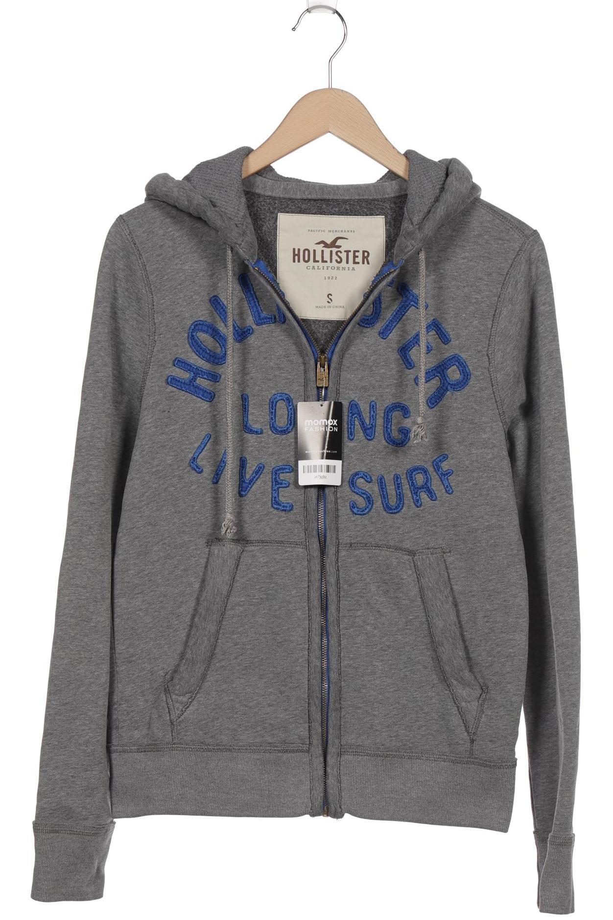 

Hollister Herren Kapuzenpullover, grau, Gr. 46