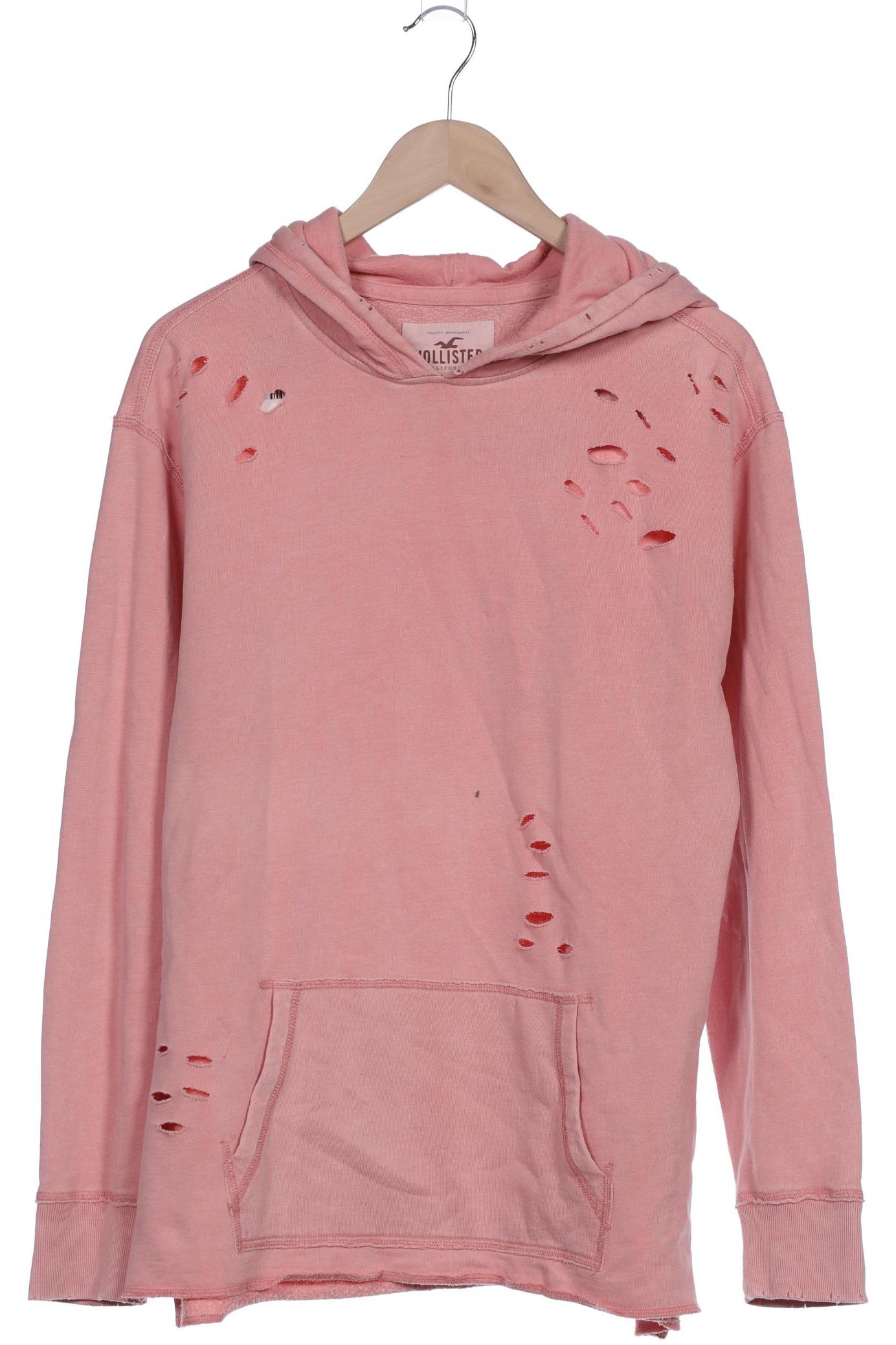 

Hollister Herren Kapuzenpullover, pink, Gr. 52