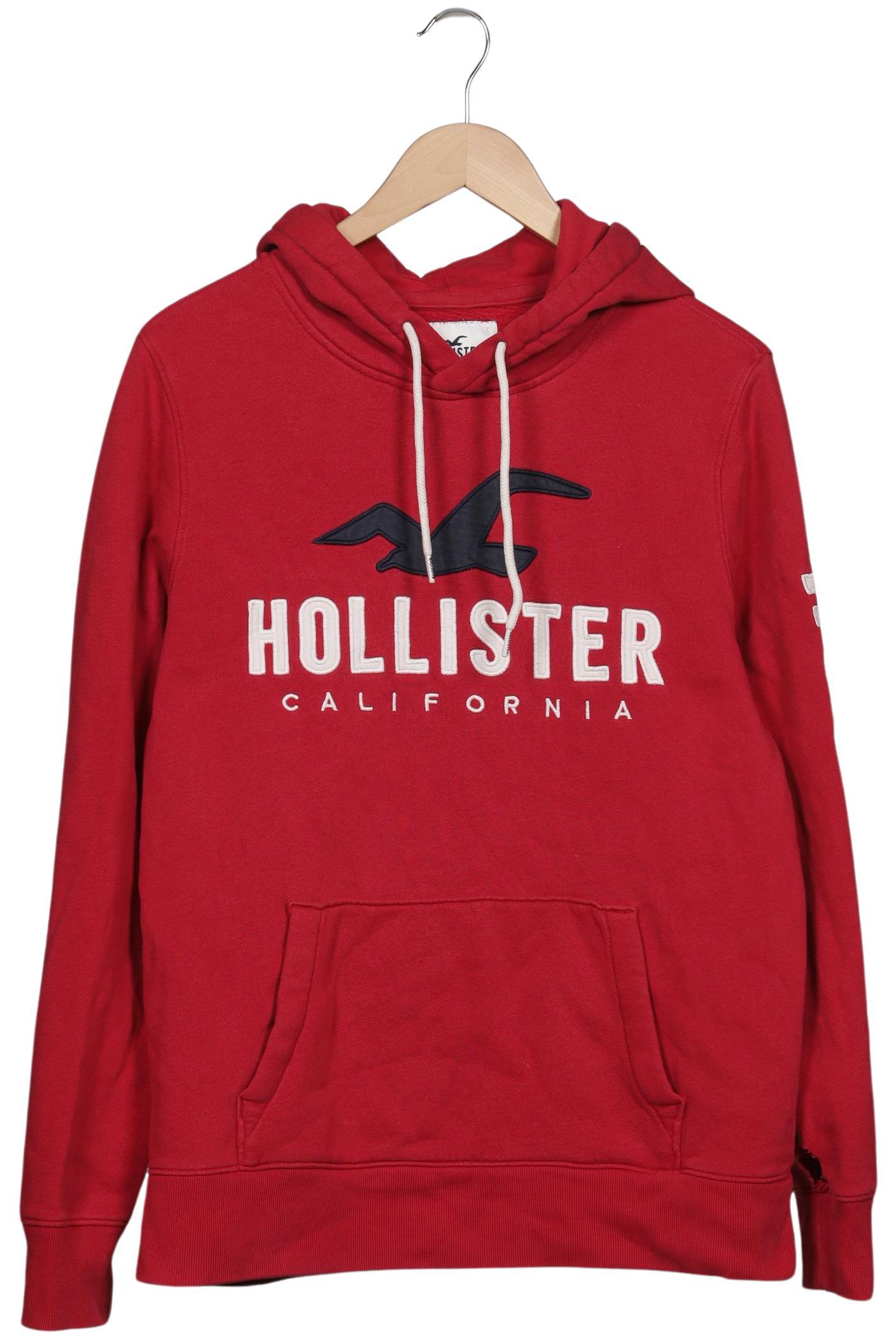 

Hollister Herren Kapuzenpullover, rot, Gr. 52