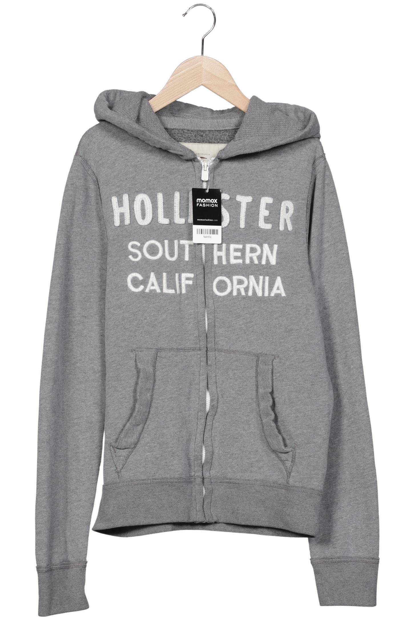 

Hollister Herren Kapuzenpullover, grau, Gr. 48