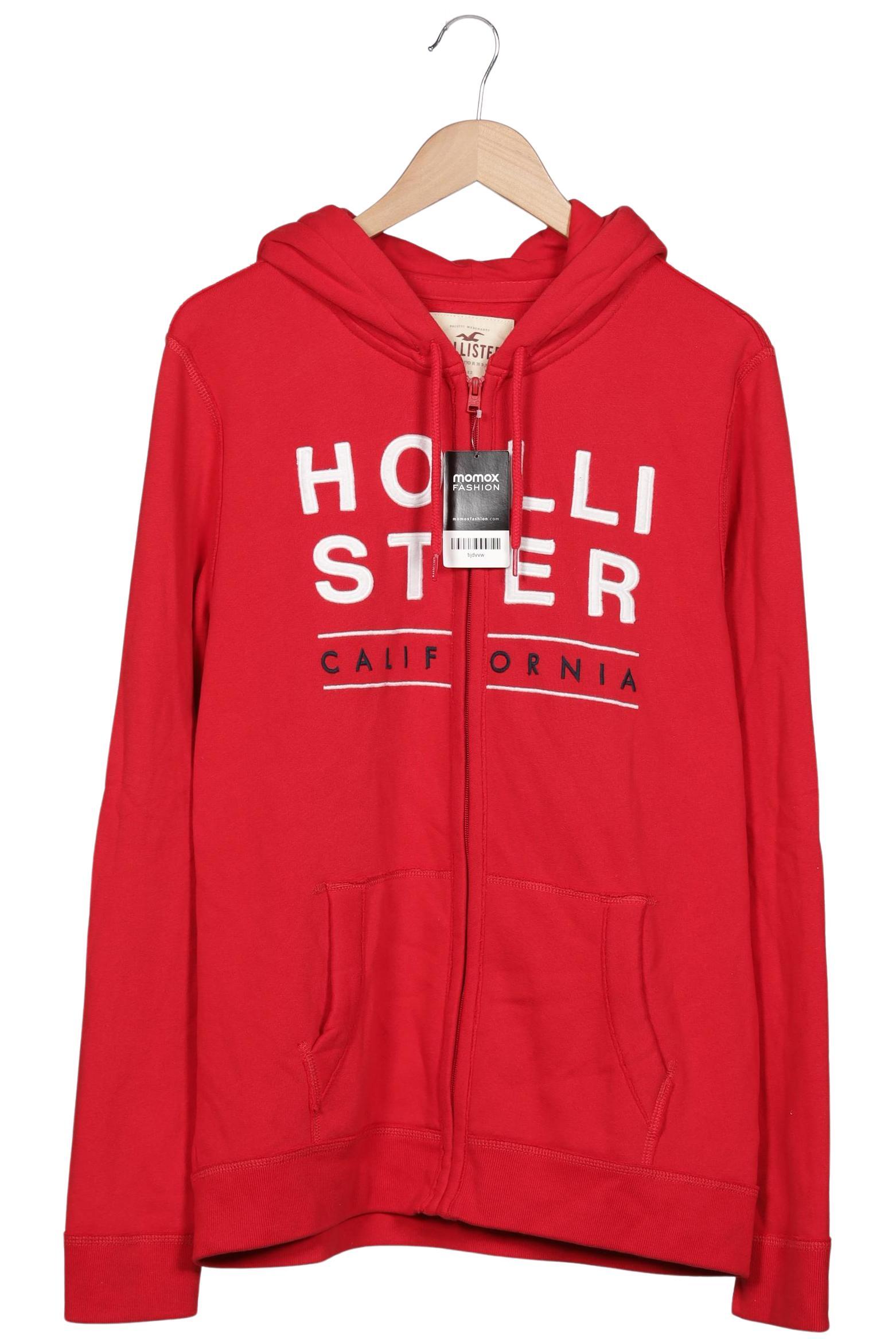

Hollister Herren Kapuzenpullover, rot, Gr. 54