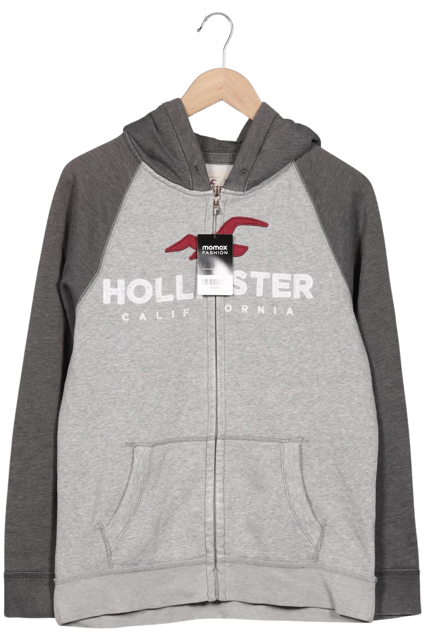

Hollister Herren Kapuzenpullover, grau, Gr. 46