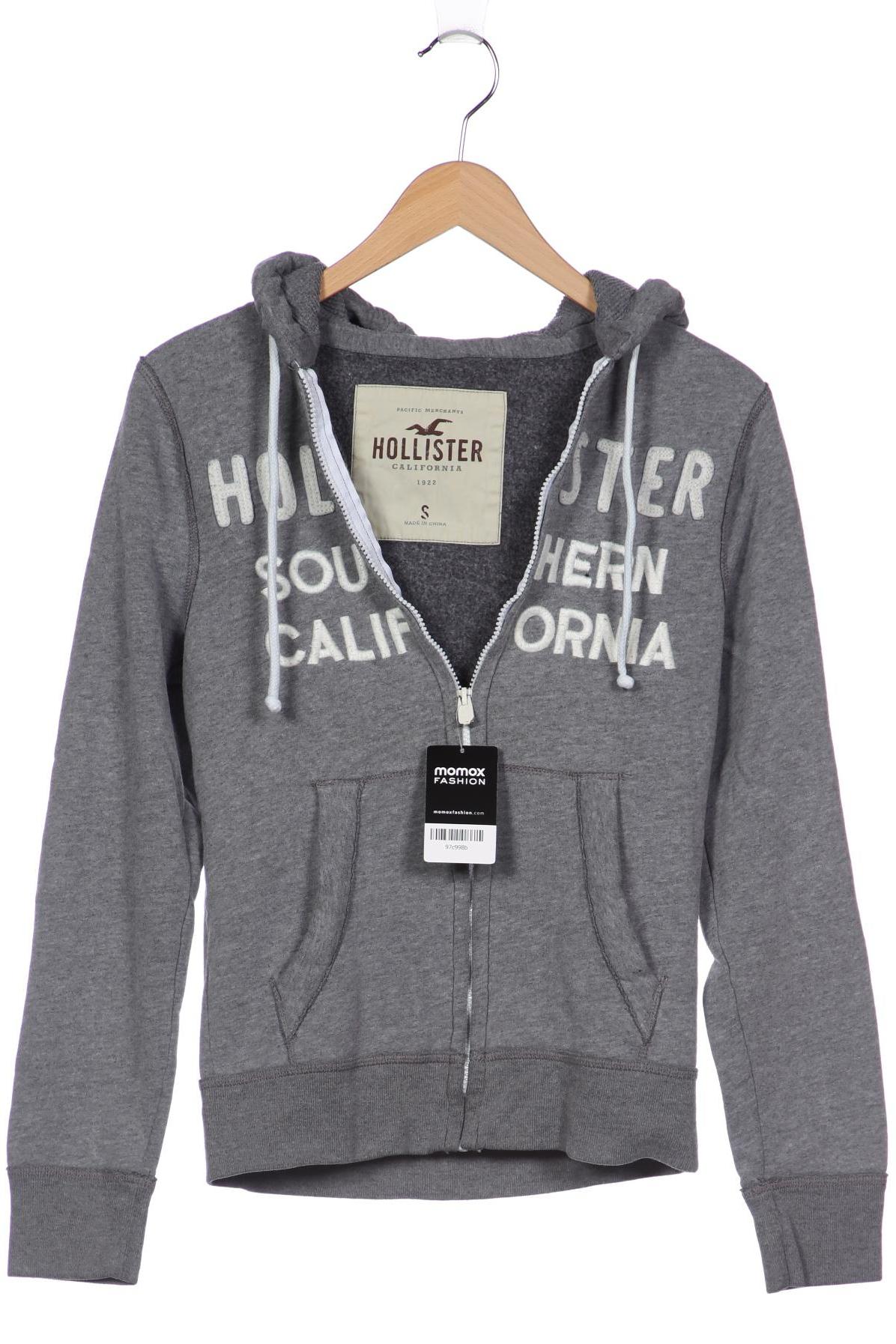 

Hollister Herren Kapuzenpullover, grau, Gr. 46