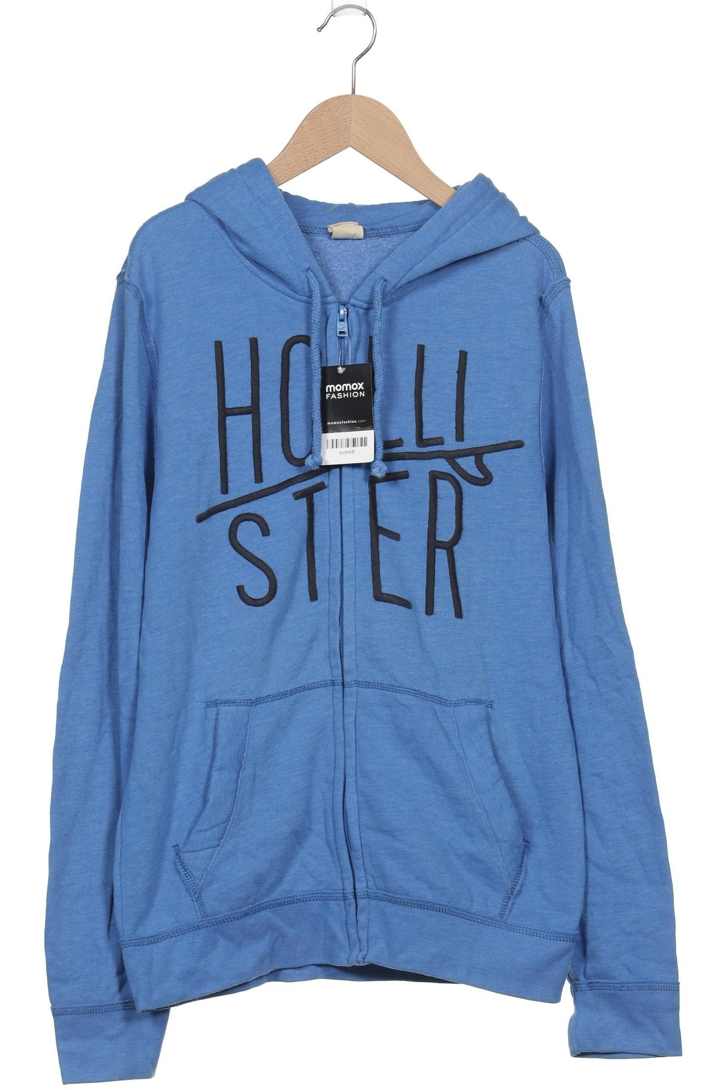 

Hollister Herren Kapuzenpullover, blau, Gr. 46