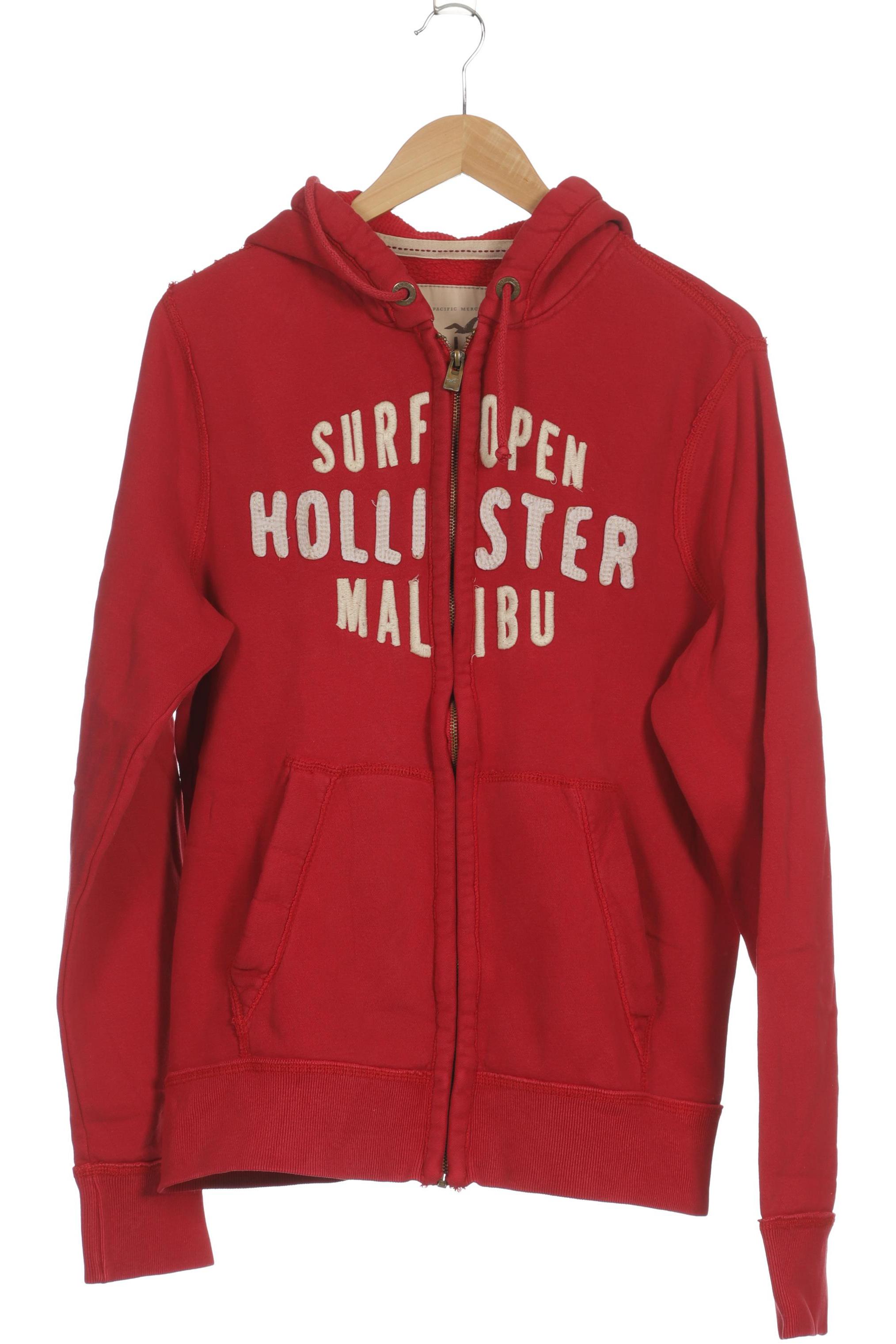 

Hollister Herren Kapuzenpullover, rot, Gr. 52
