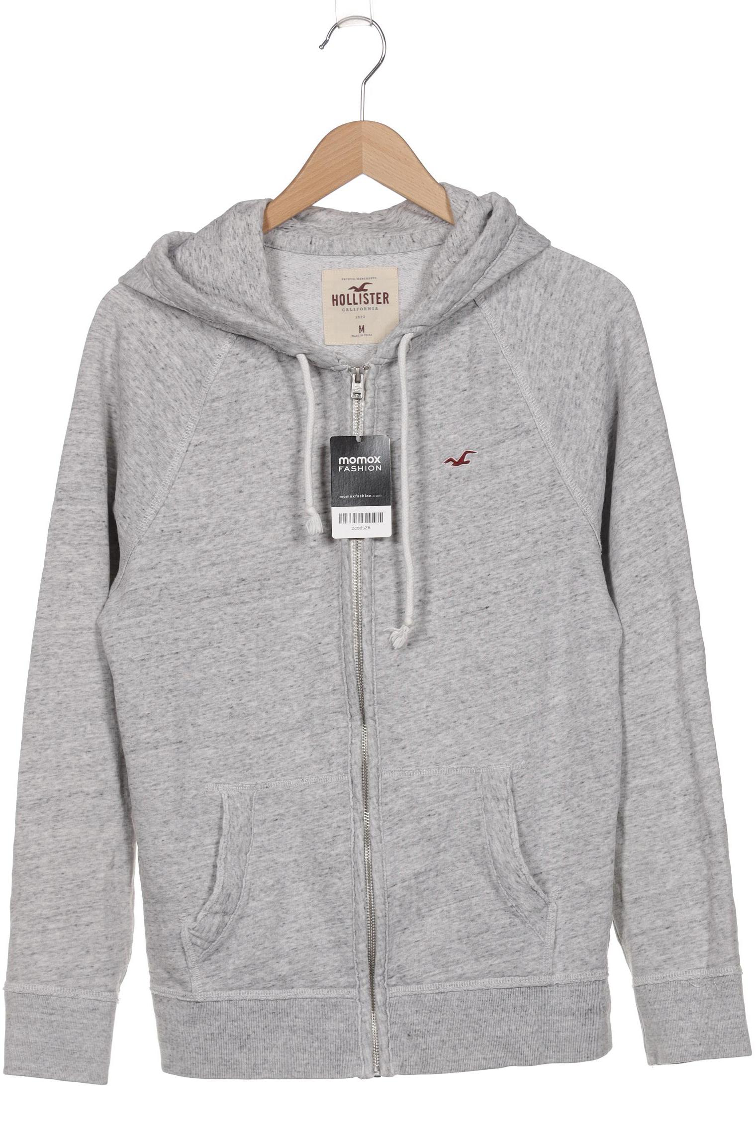 

Hollister Herren Kapuzenpullover, grau, Gr. 48