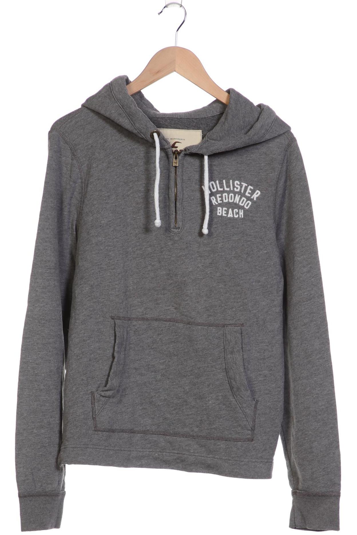 

Hollister Herren Kapuzenpullover, grau, Gr. 52