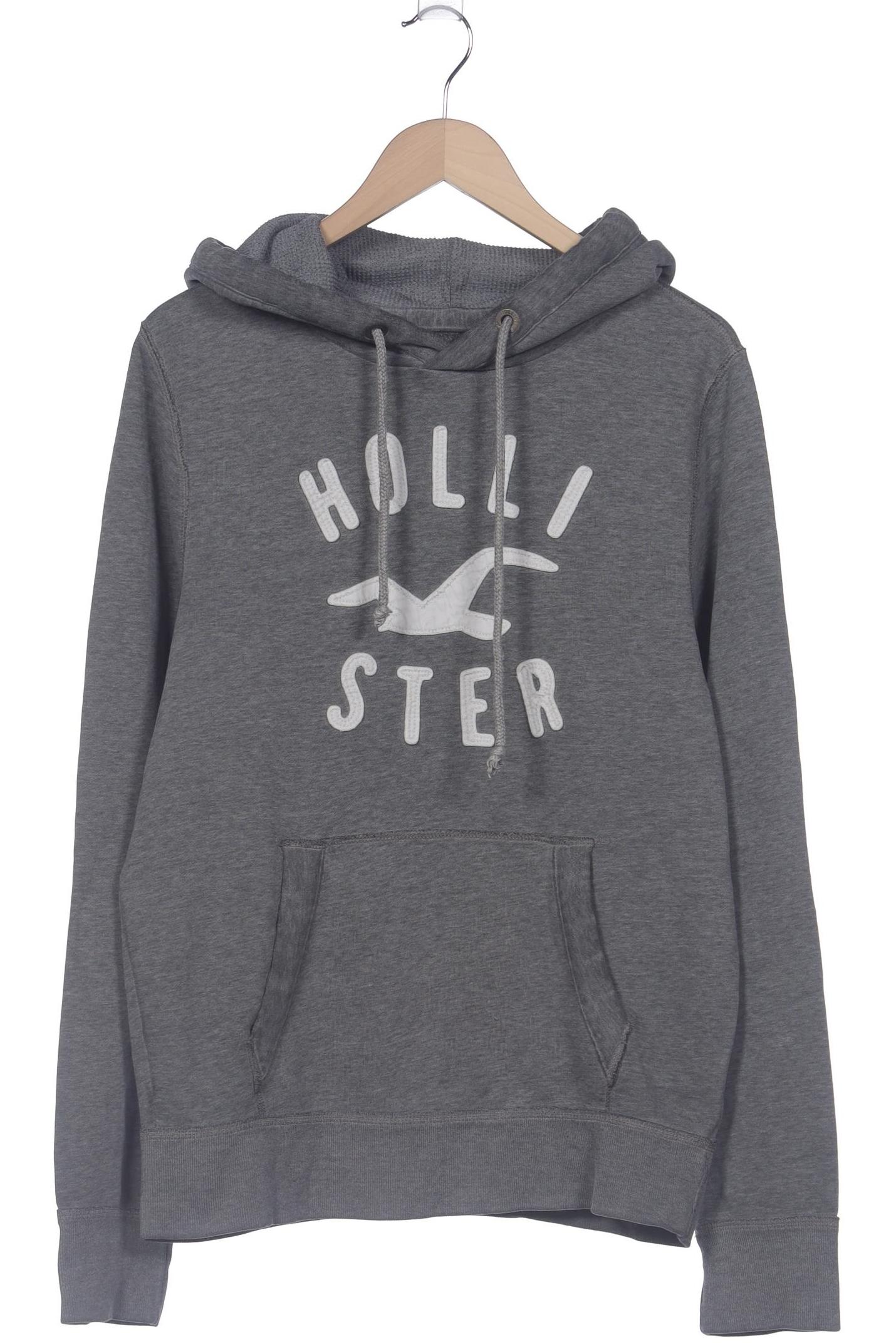 

Hollister Herren Kapuzenpullover, grau, Gr. 54