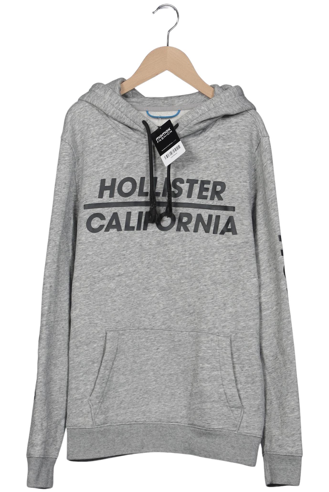 

Hollister Herren Kapuzenpullover, grau, Gr. 48