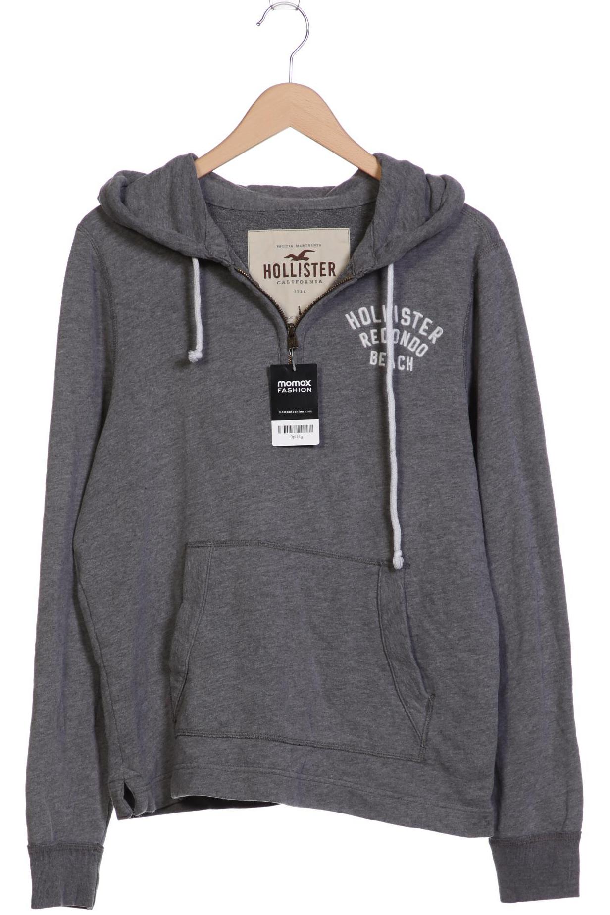 

Hollister Herren Kapuzenpullover, grau